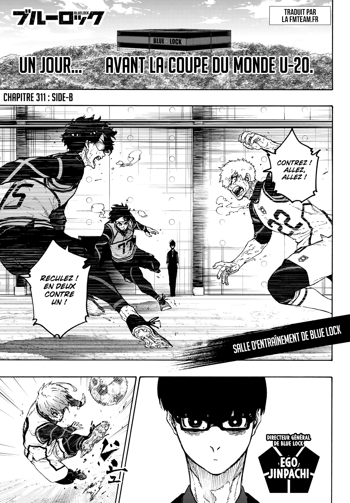 Blue Lock Chapitre 311 - Page 1