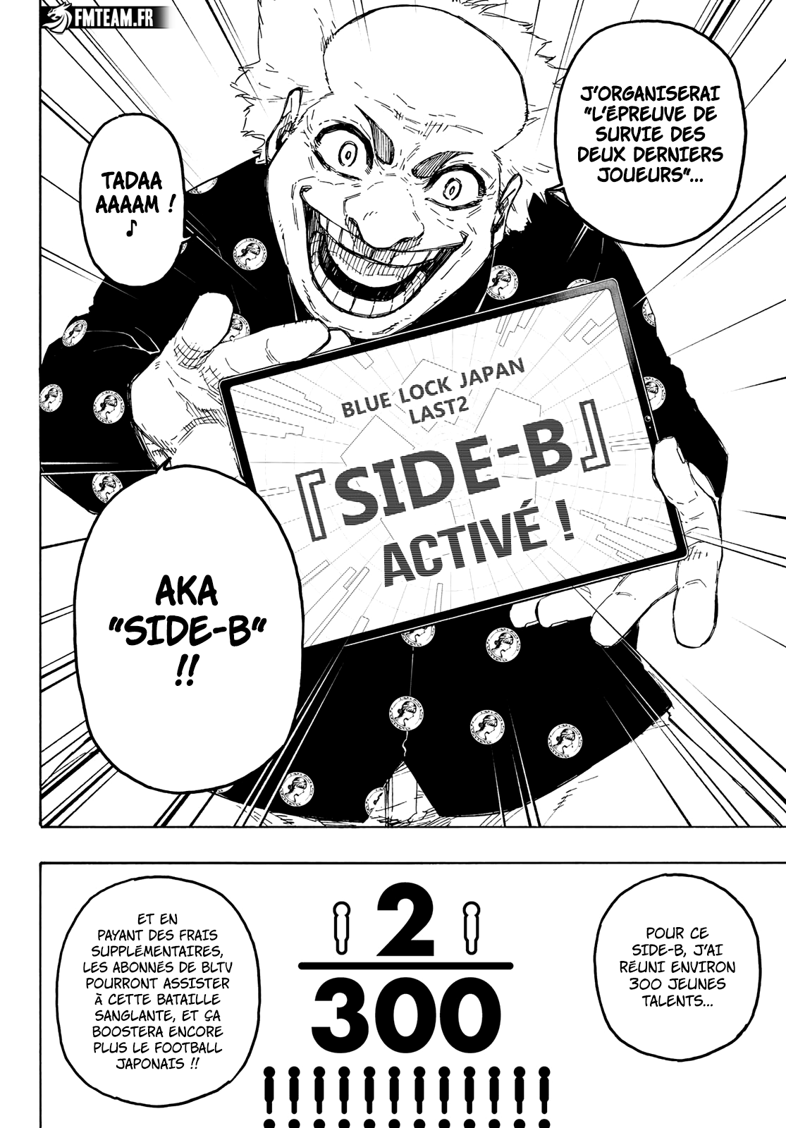 Blue Lock Chapitre 311 - Page 10