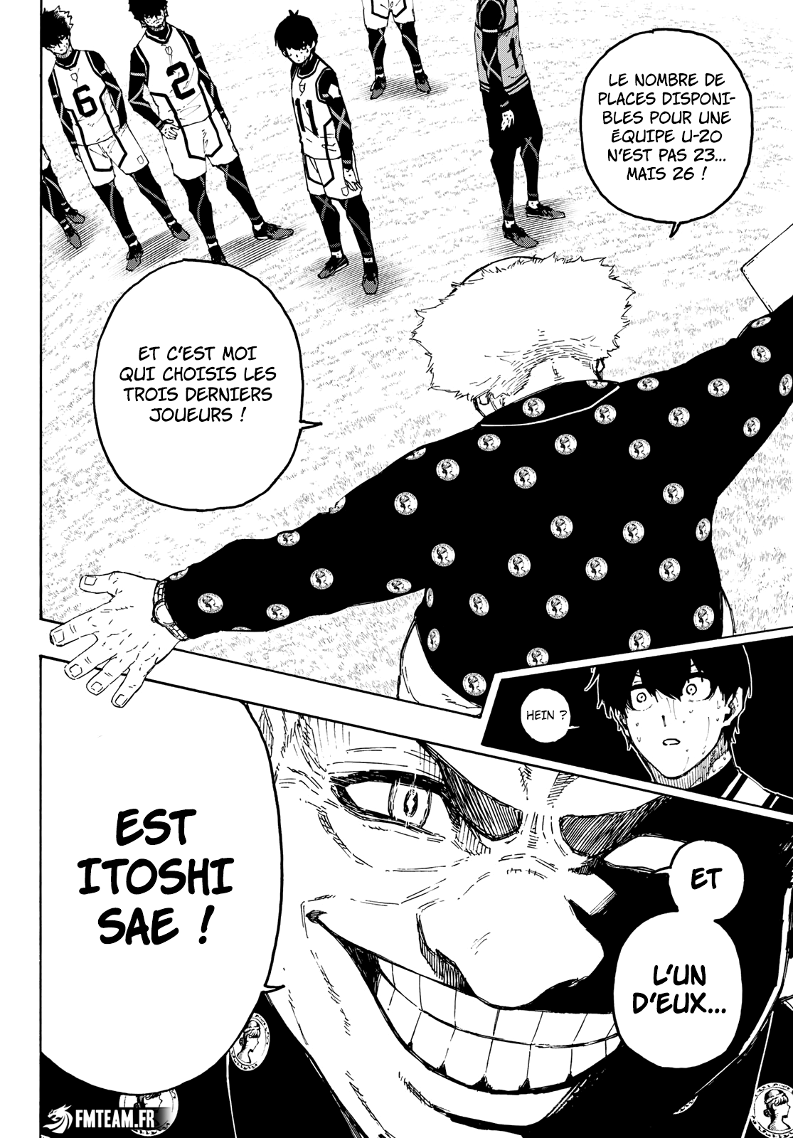 Blue Lock Chapitre 311 - Page 8