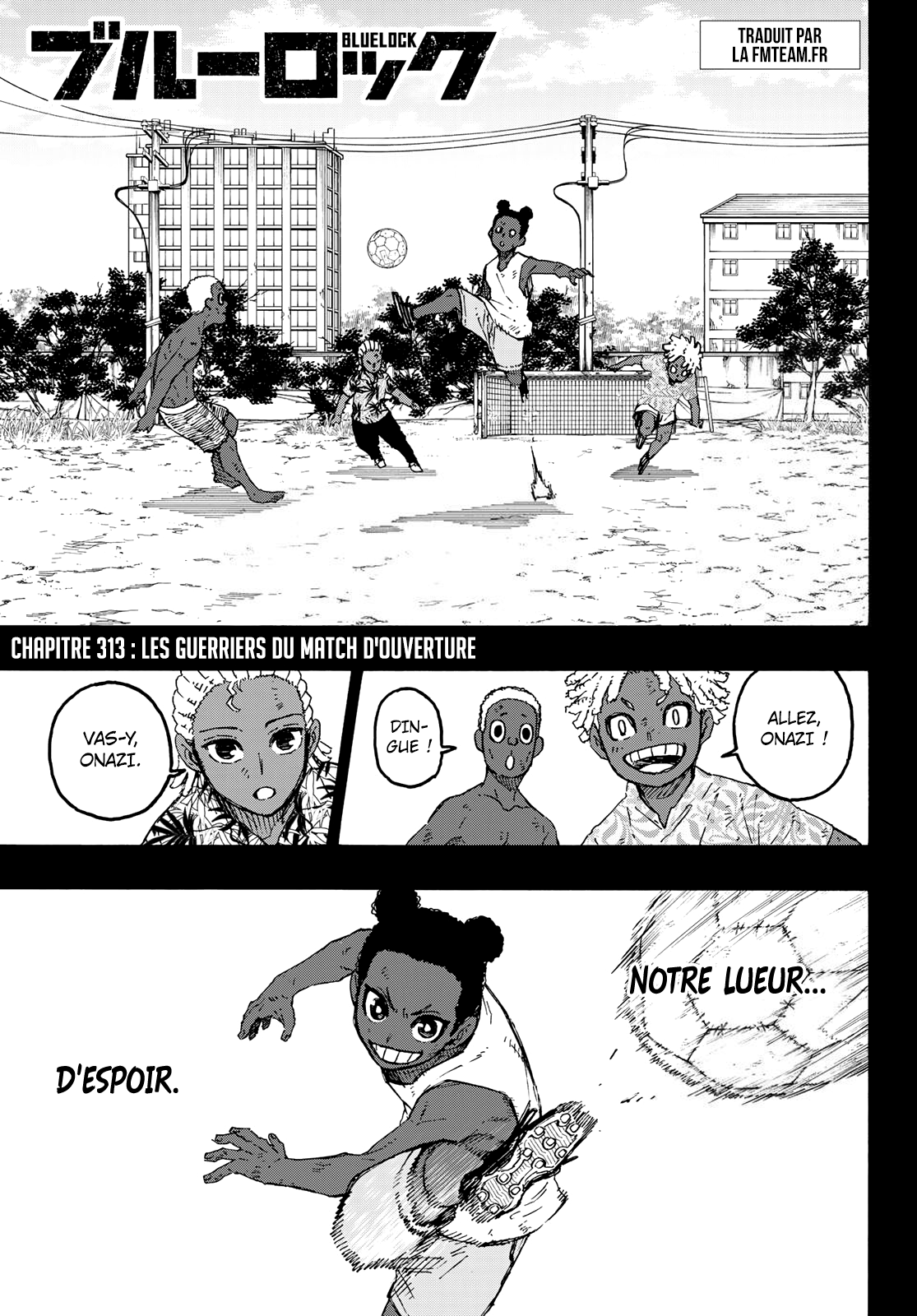 Blue Lock Chapitre 313 - Page 1