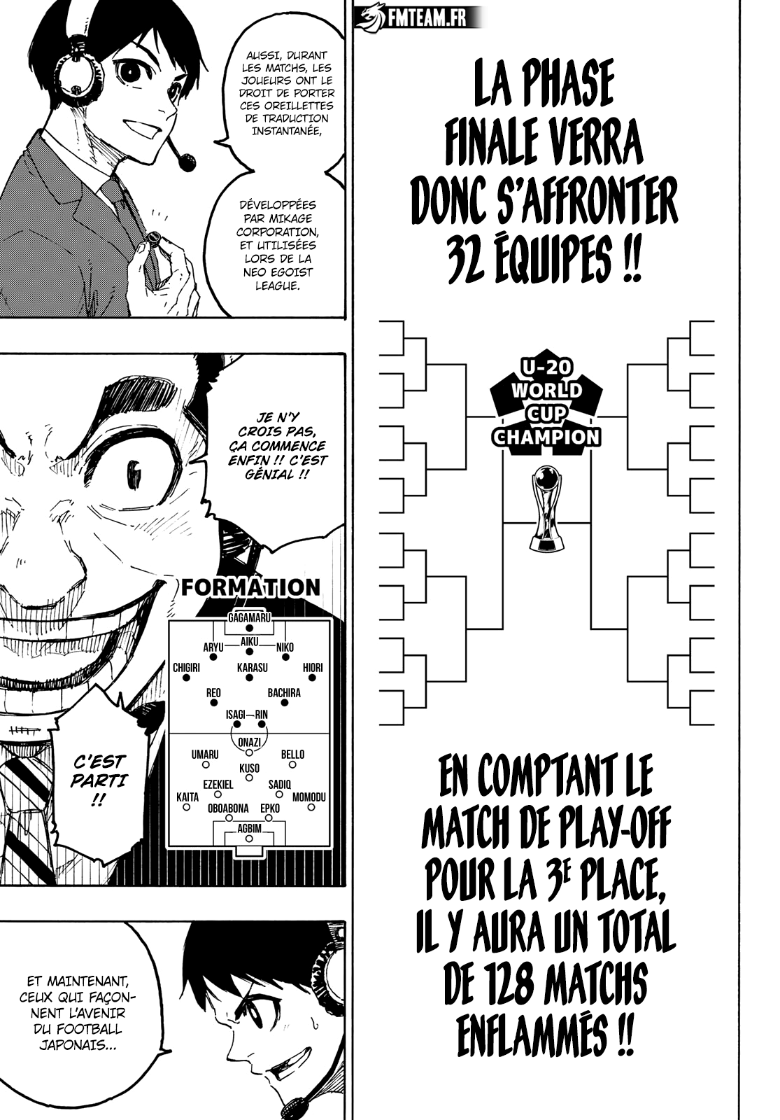 Blue Lock Chapitre 313 - Page 3