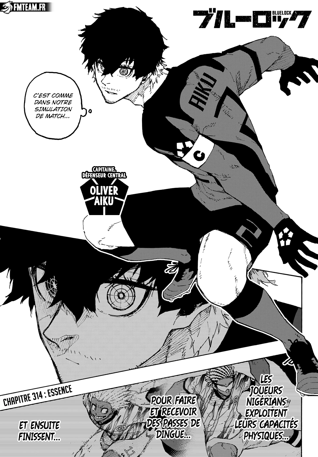 Blue Lock Chapitre 314 - Page 1