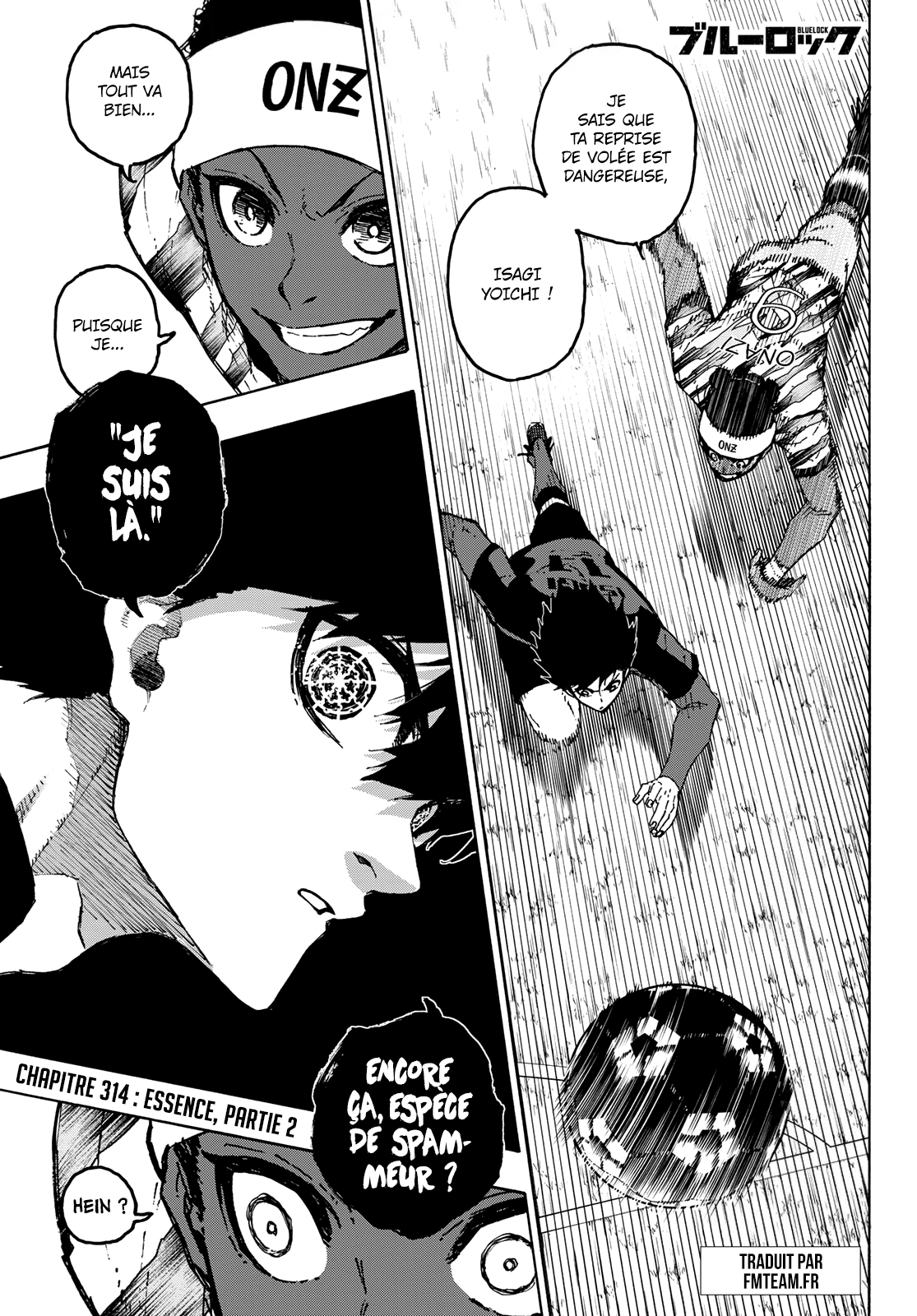 Blue Lock Chapitre 314.2 - Page 1