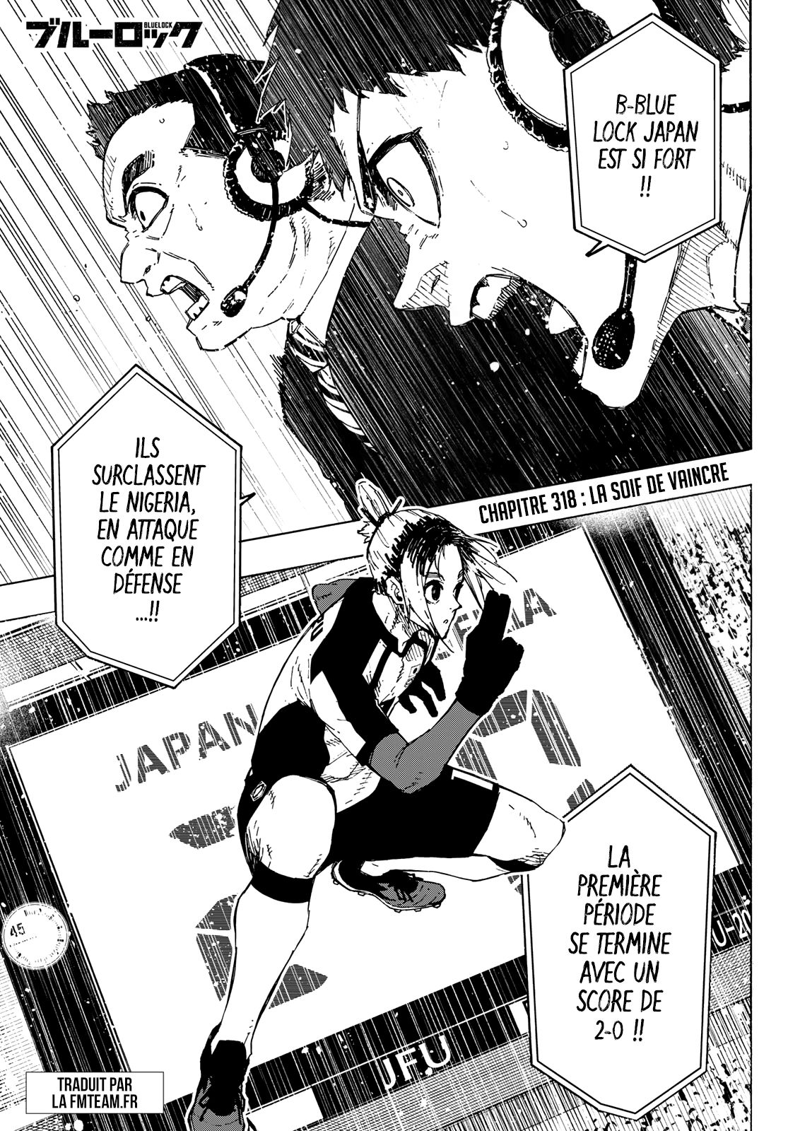 Blue Lock Chapitre 318 - Page 1