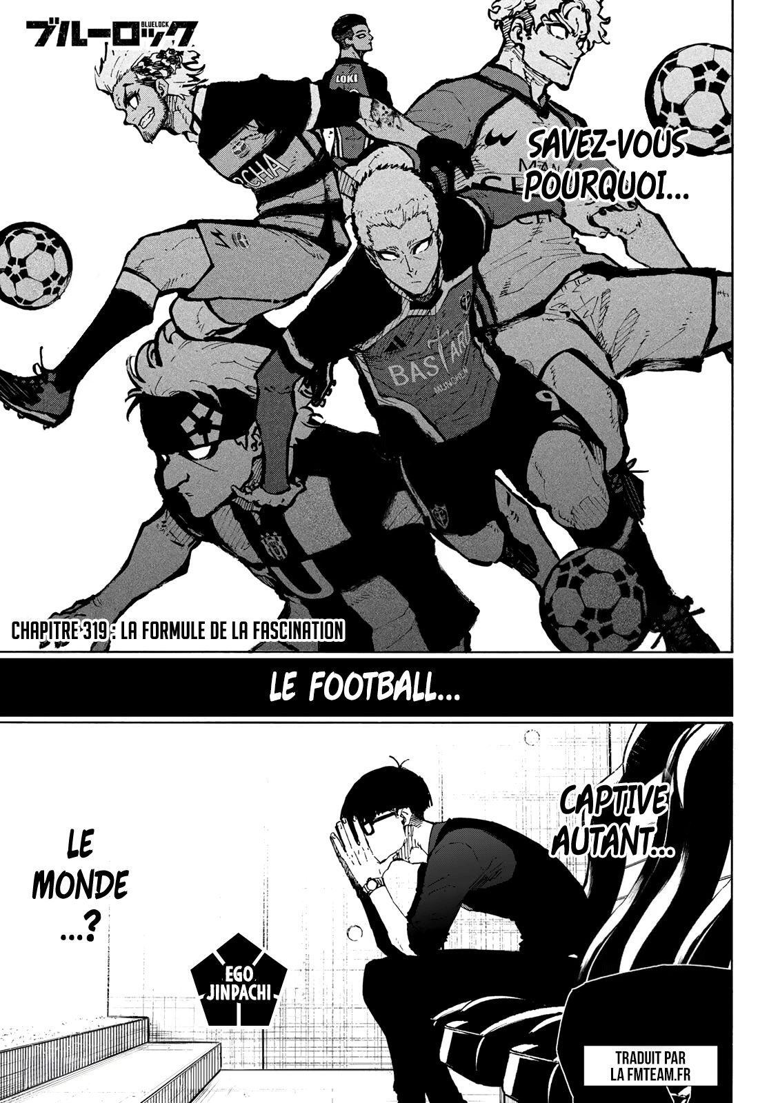 Blue Lock Chapitre 319 - Page 1