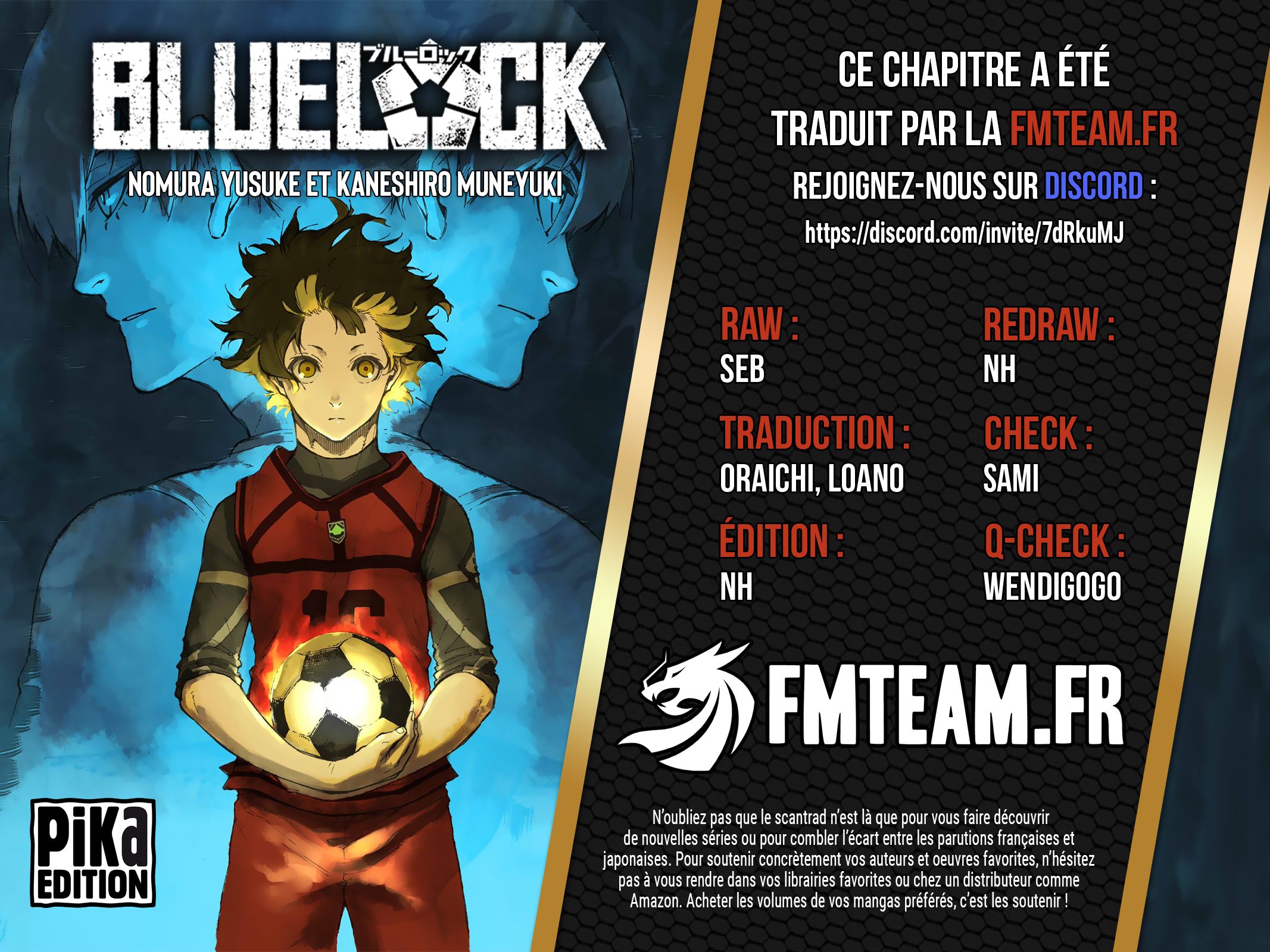 Blue Lock Chapitre 319 - Page 19