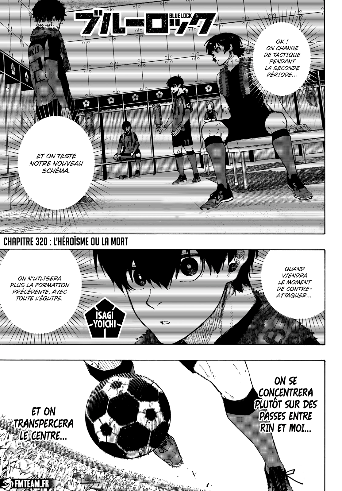 Blue Lock Chapitre 320 - Page 1