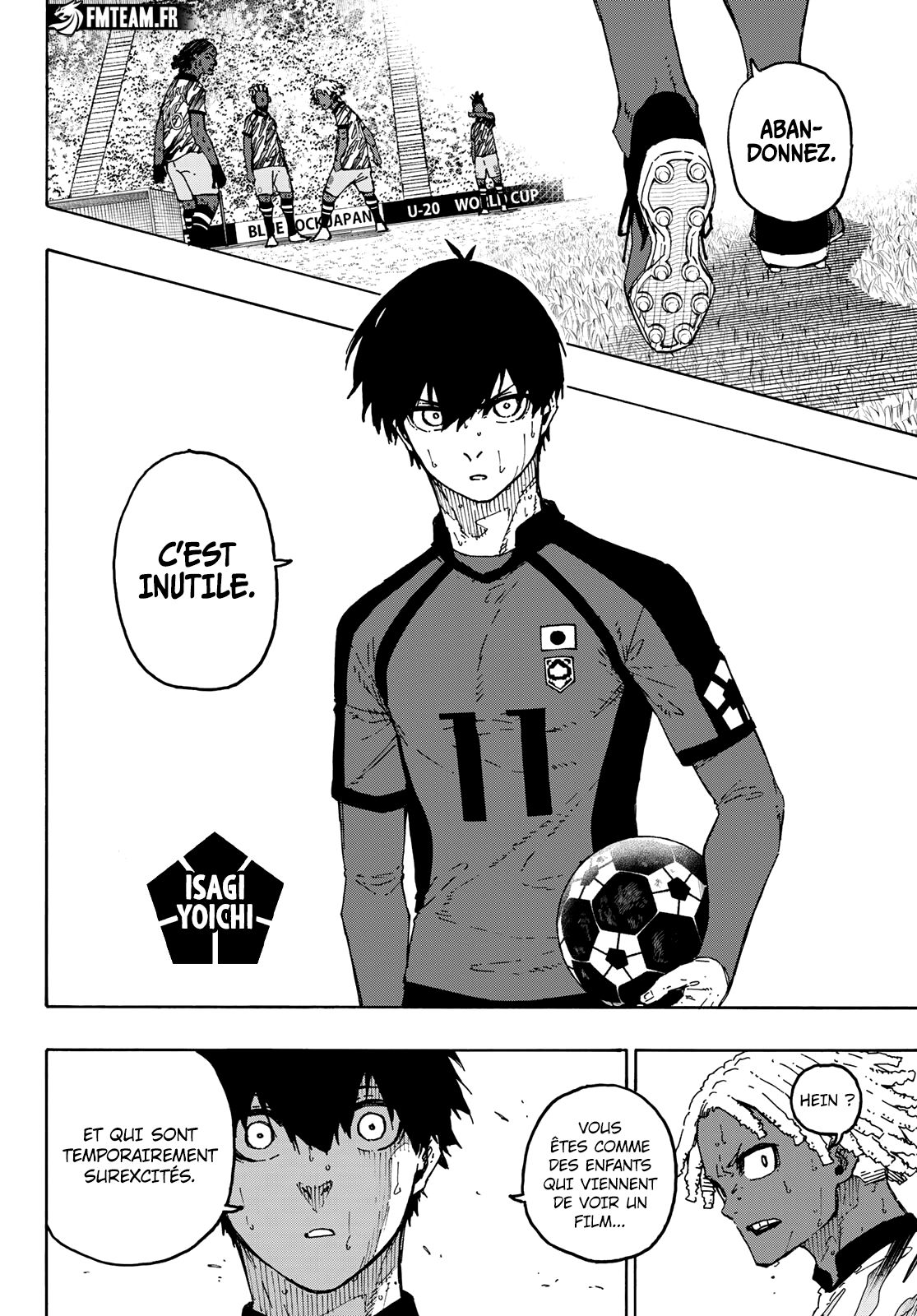 Blue Lock Chapitre 321 - Page 11