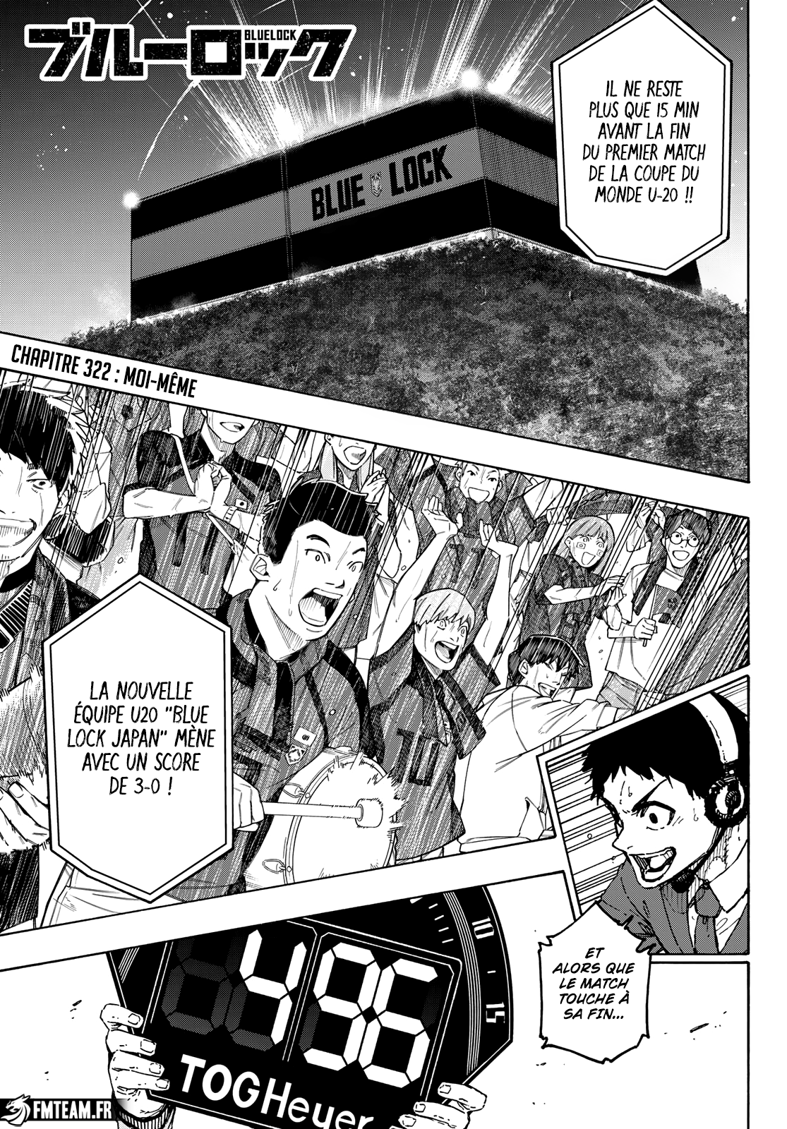 Blue Lock Chapitre 322 - Page 1