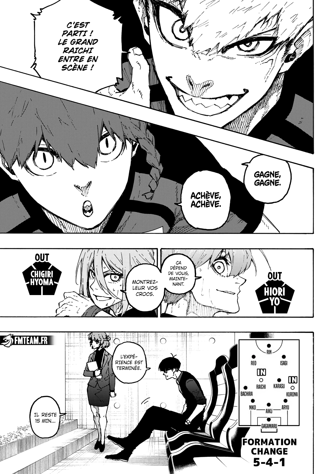 Blue Lock Chapitre 322 - Page 3