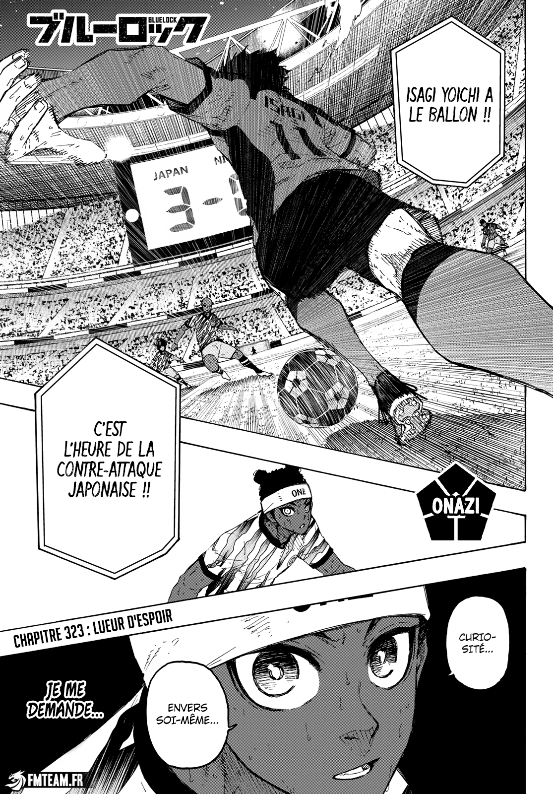 Blue Lock Chapitre 323 - Page 1