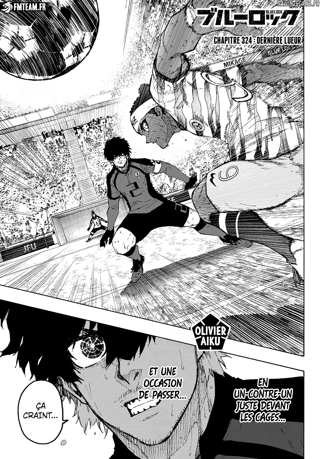 Blue Lock Chapitre 324 - Page 1