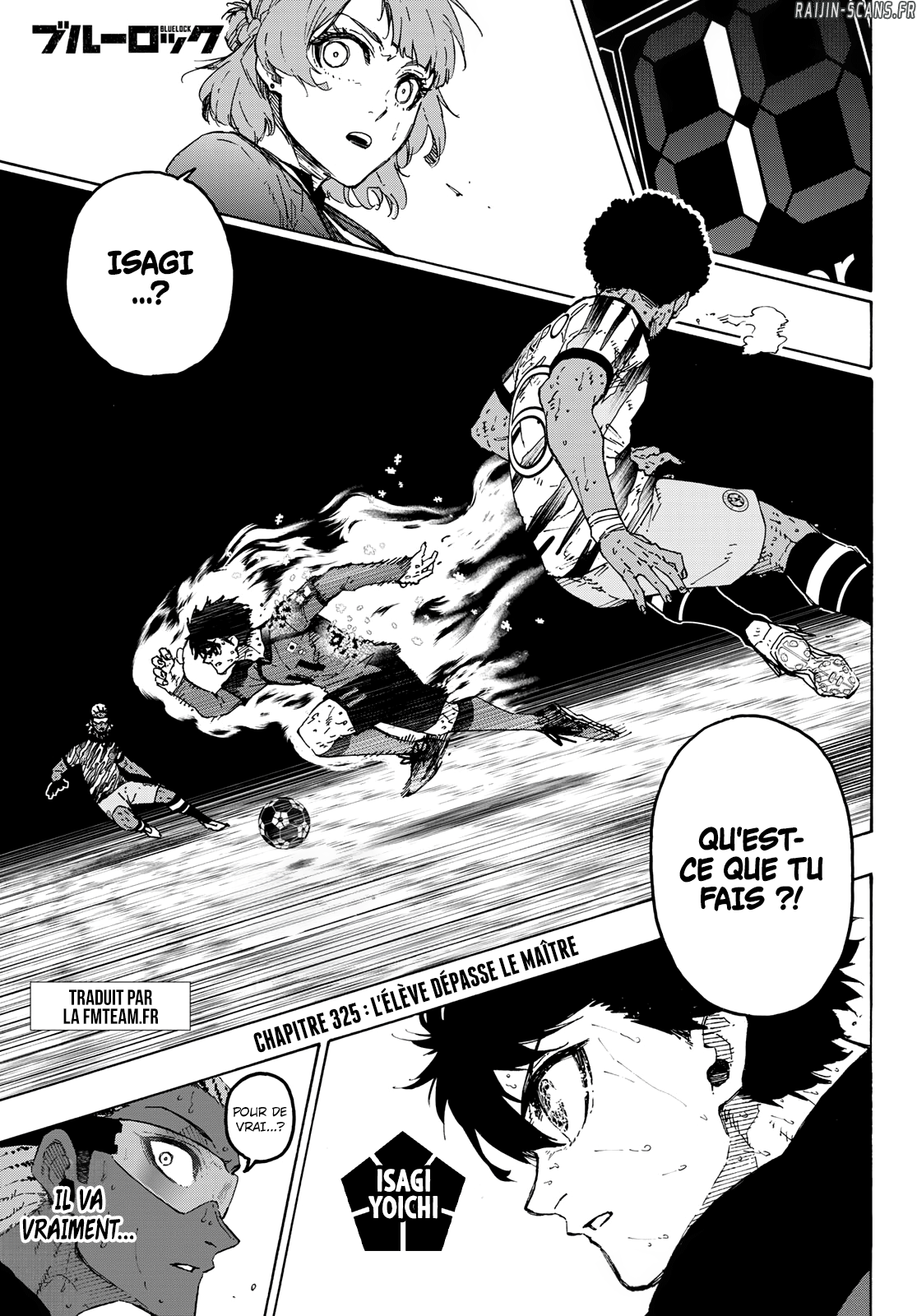 Blue Lock Chapitre 325 - Page 1