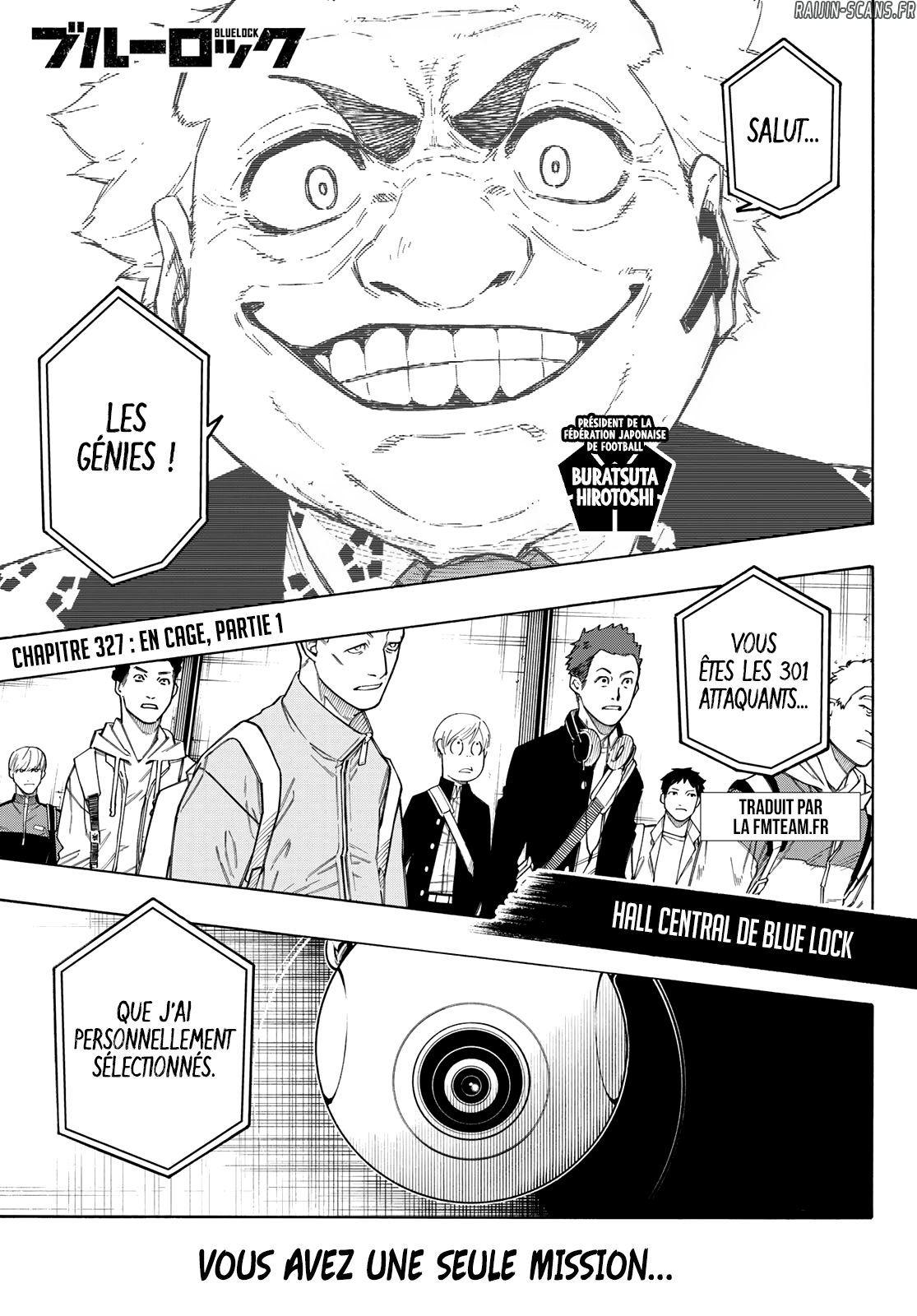 Blue Lock Chapitre 327.1 - Page 1