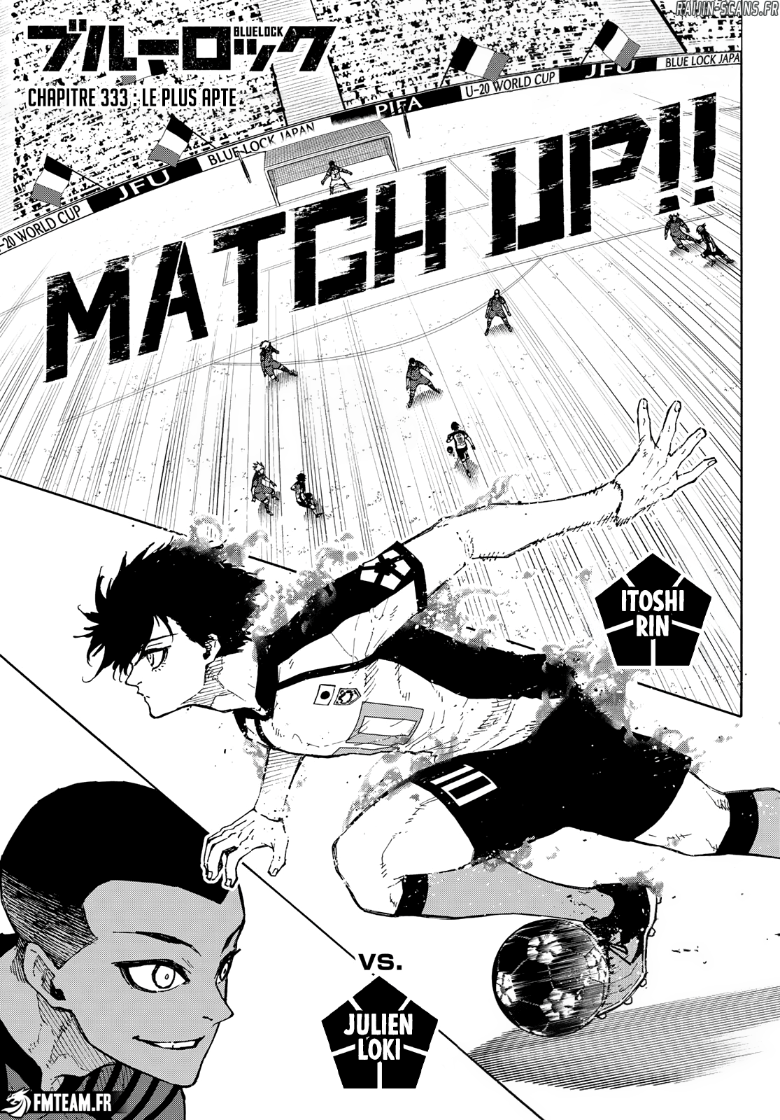 Blue Lock Chapitre 333 - Page 1