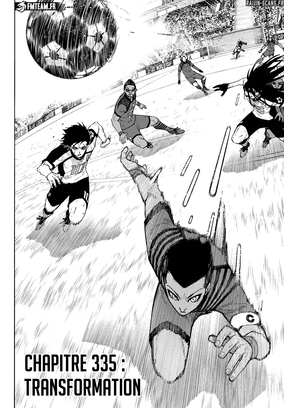 Blue Lock Chapitre 335 - Page 2