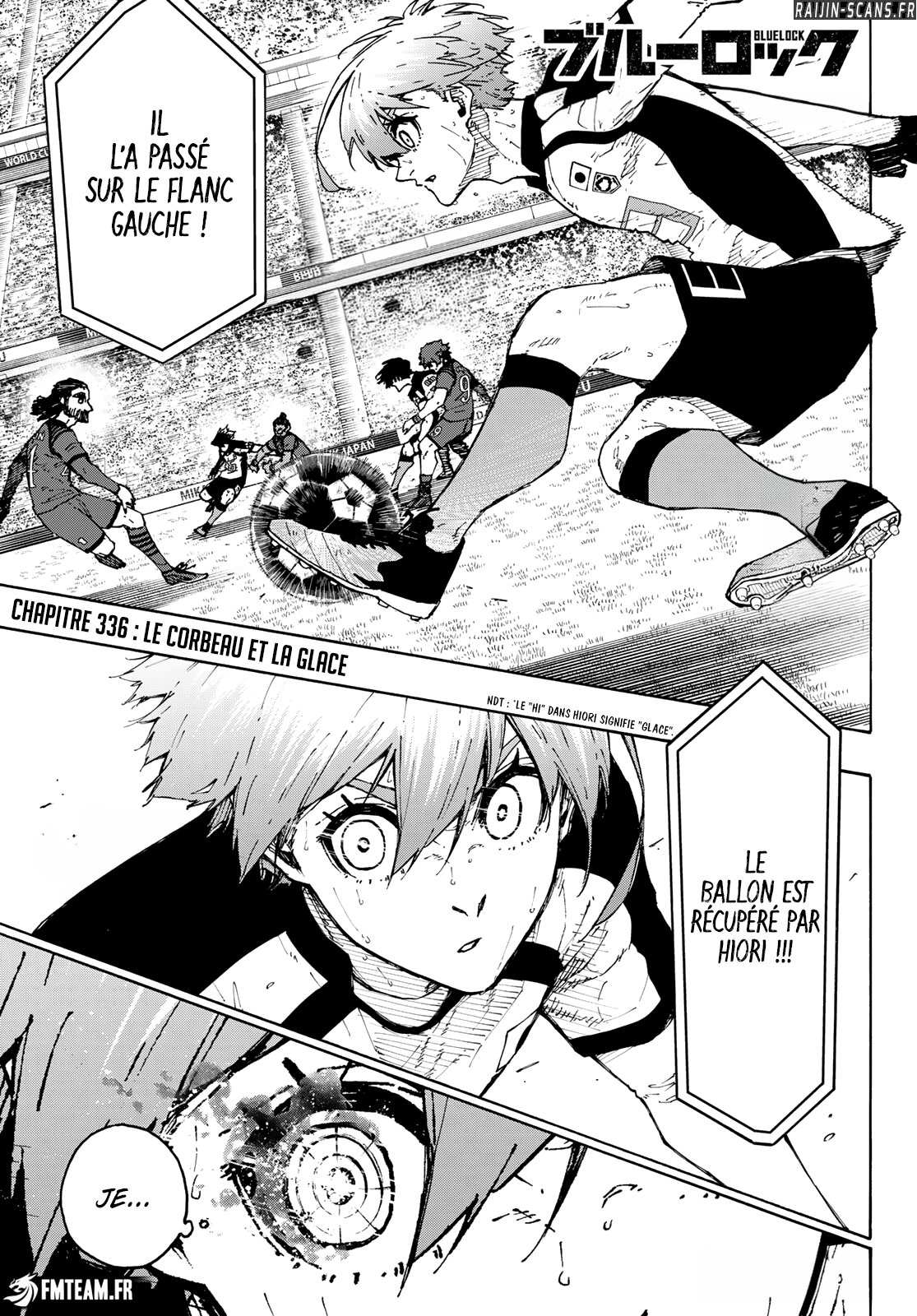Blue Lock Chapitre 336 - Page 1