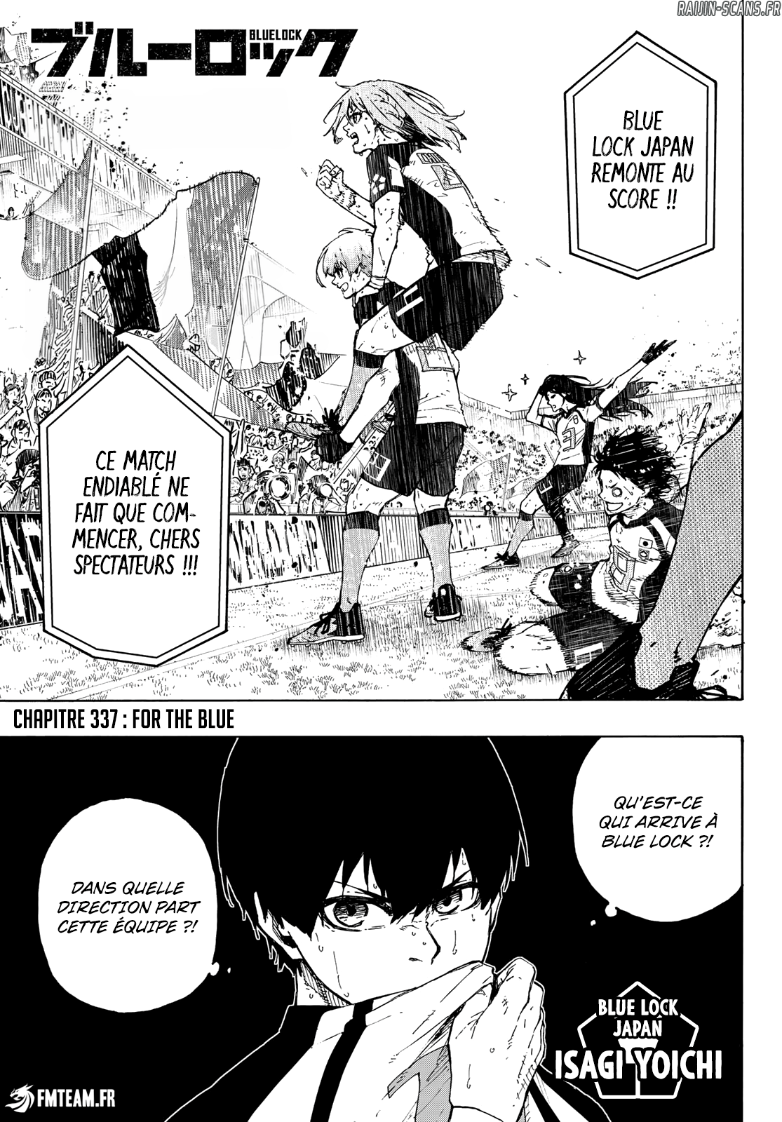 Blue Lock Chapitre 337 - Page 1