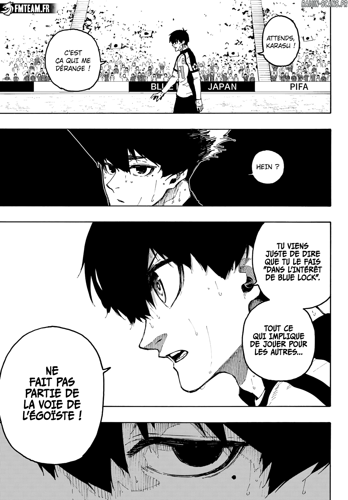 Blue Lock Chapitre 337 - Page 7