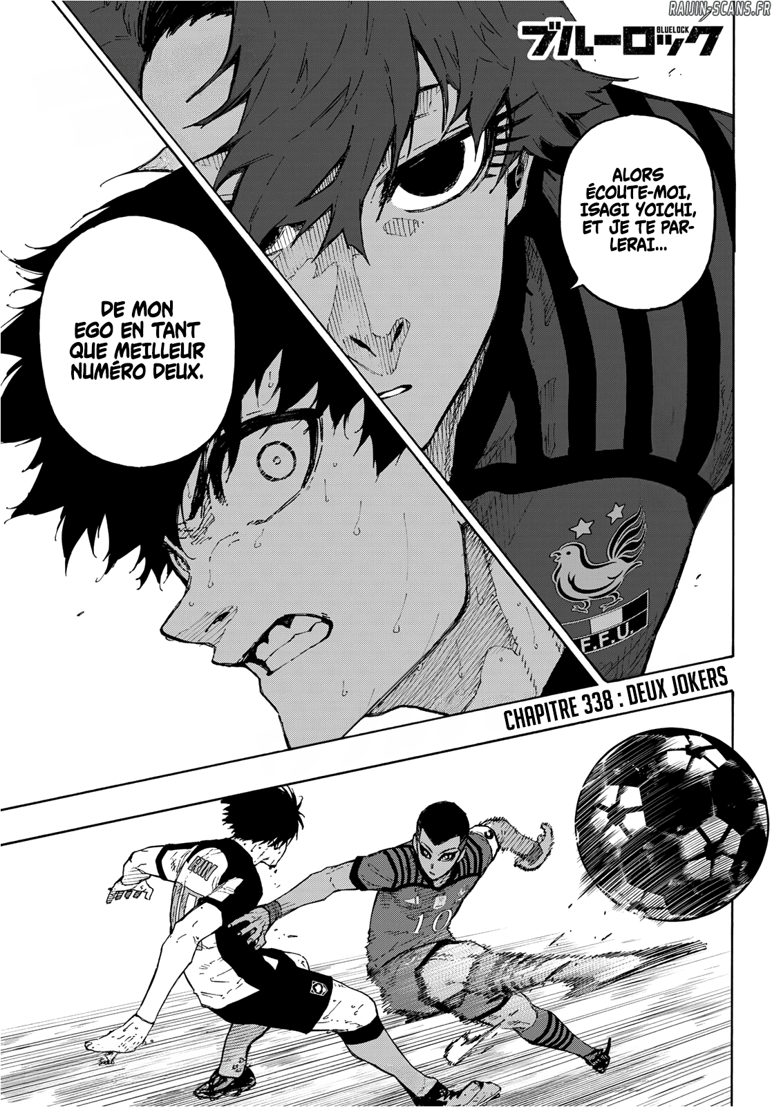 Blue Lock Chapitre 338 - Page 1