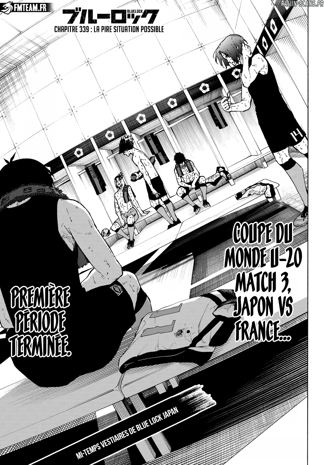 Blue Lock Chapitre 339 - Page 1