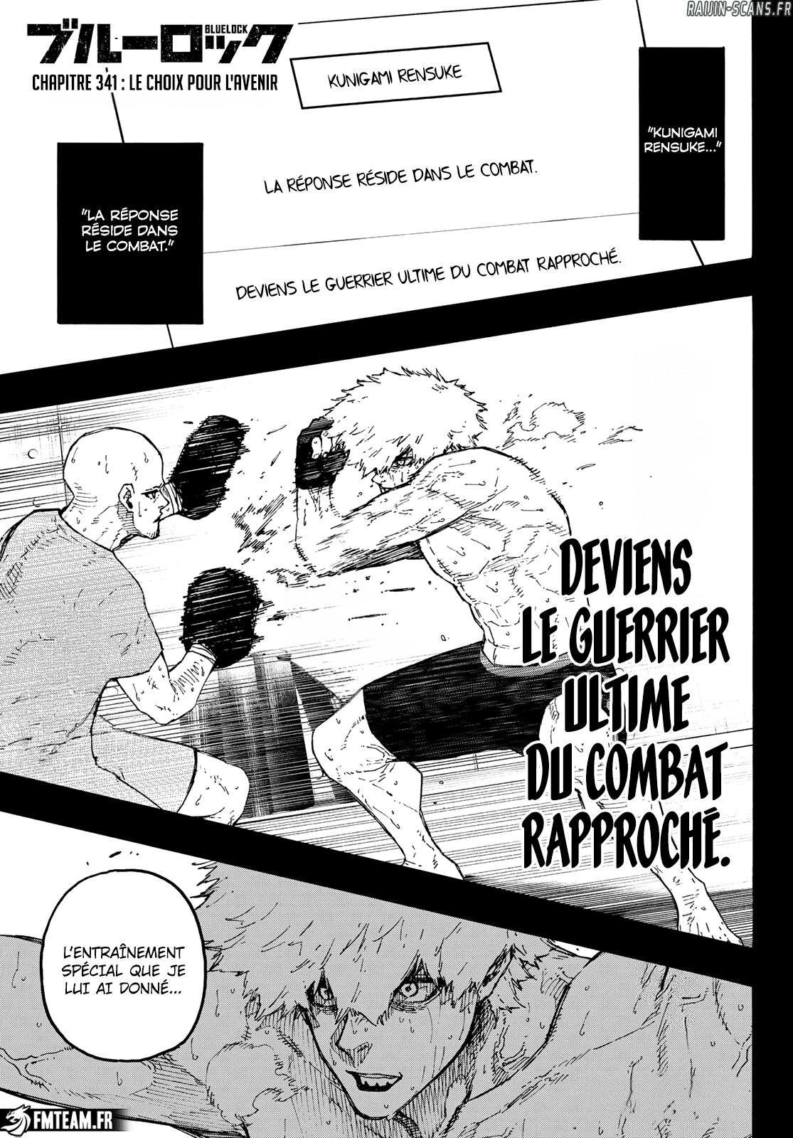 Blue Lock Chapitre 341 - Page 1