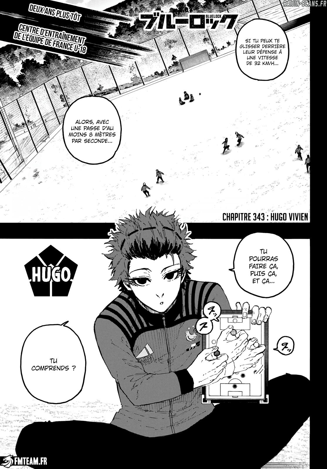 Blue Lock Chapitre 343 - Page 1