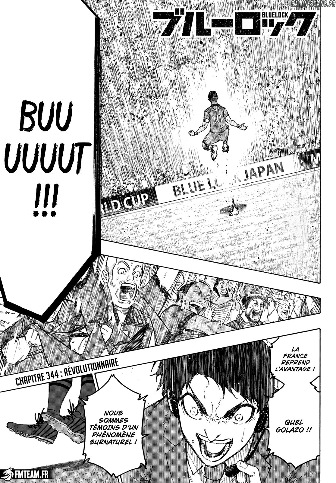 Blue Lock Chapitre 344 - Page 1
