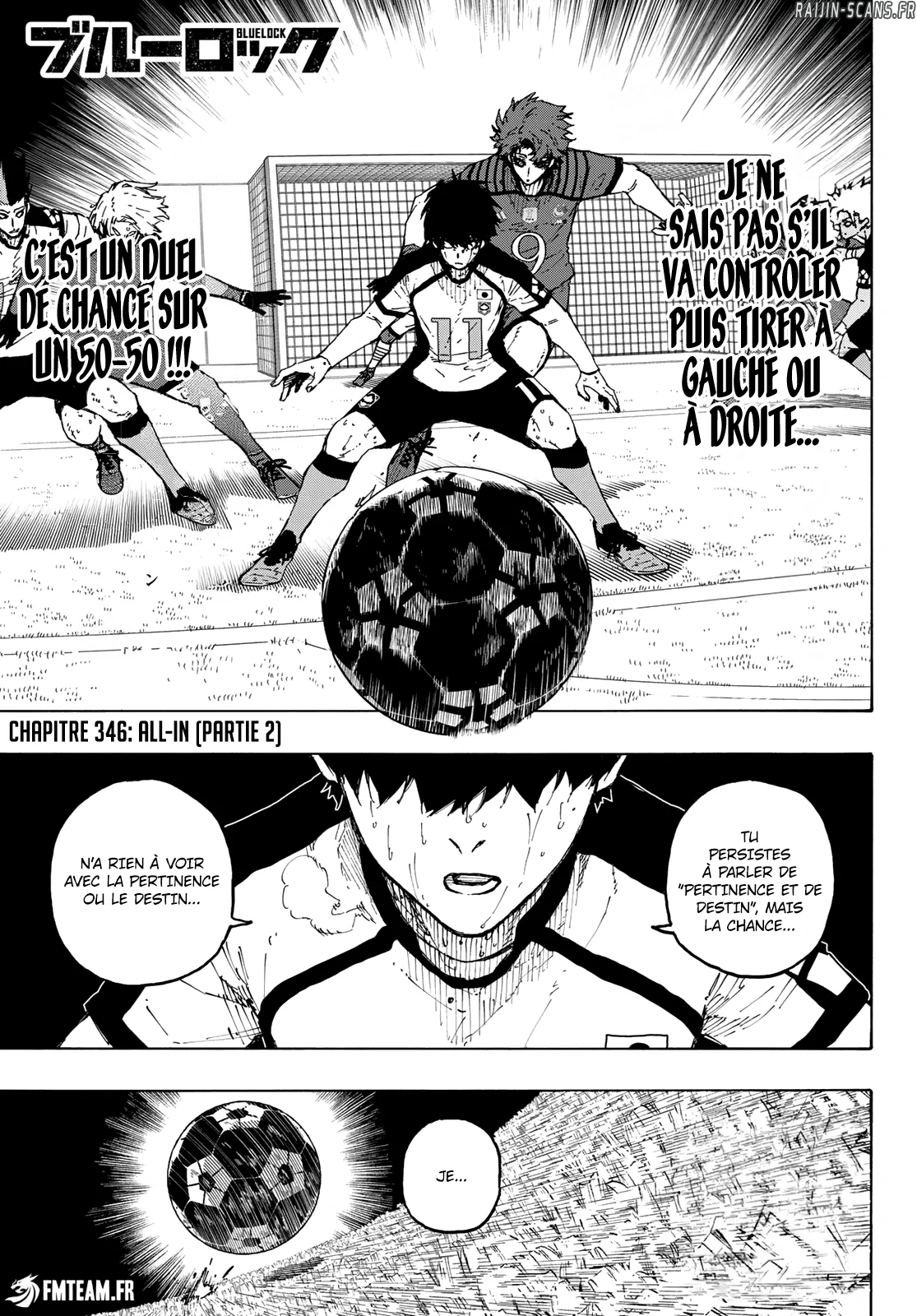 Blue Lock Chapitre 346.2 - Page 1