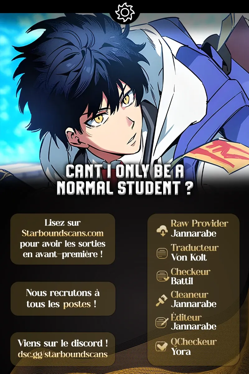 Can't I just be a Student ? Chapitre 10 - Page 2