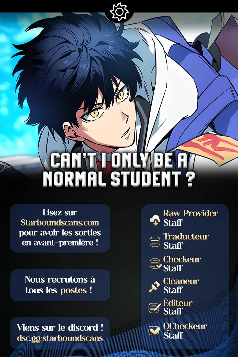 Can't I just be a Student ? Chapitre 30 - Page 1