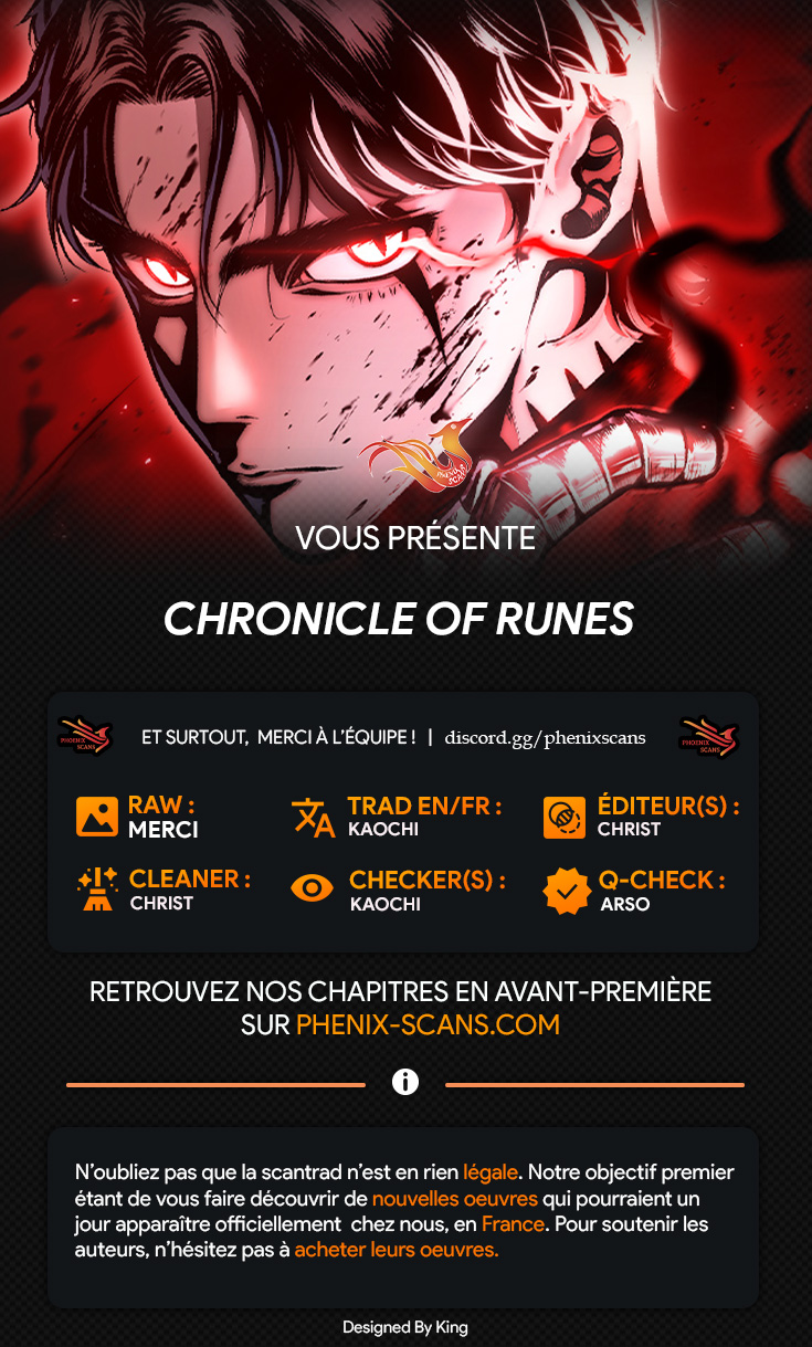 Chronicle of Runes Chapitre 1 - Page 1