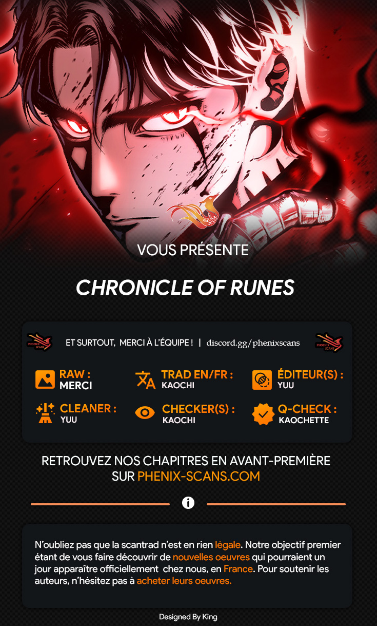 Chronicle of Runes Chapitre 2 - Page 1