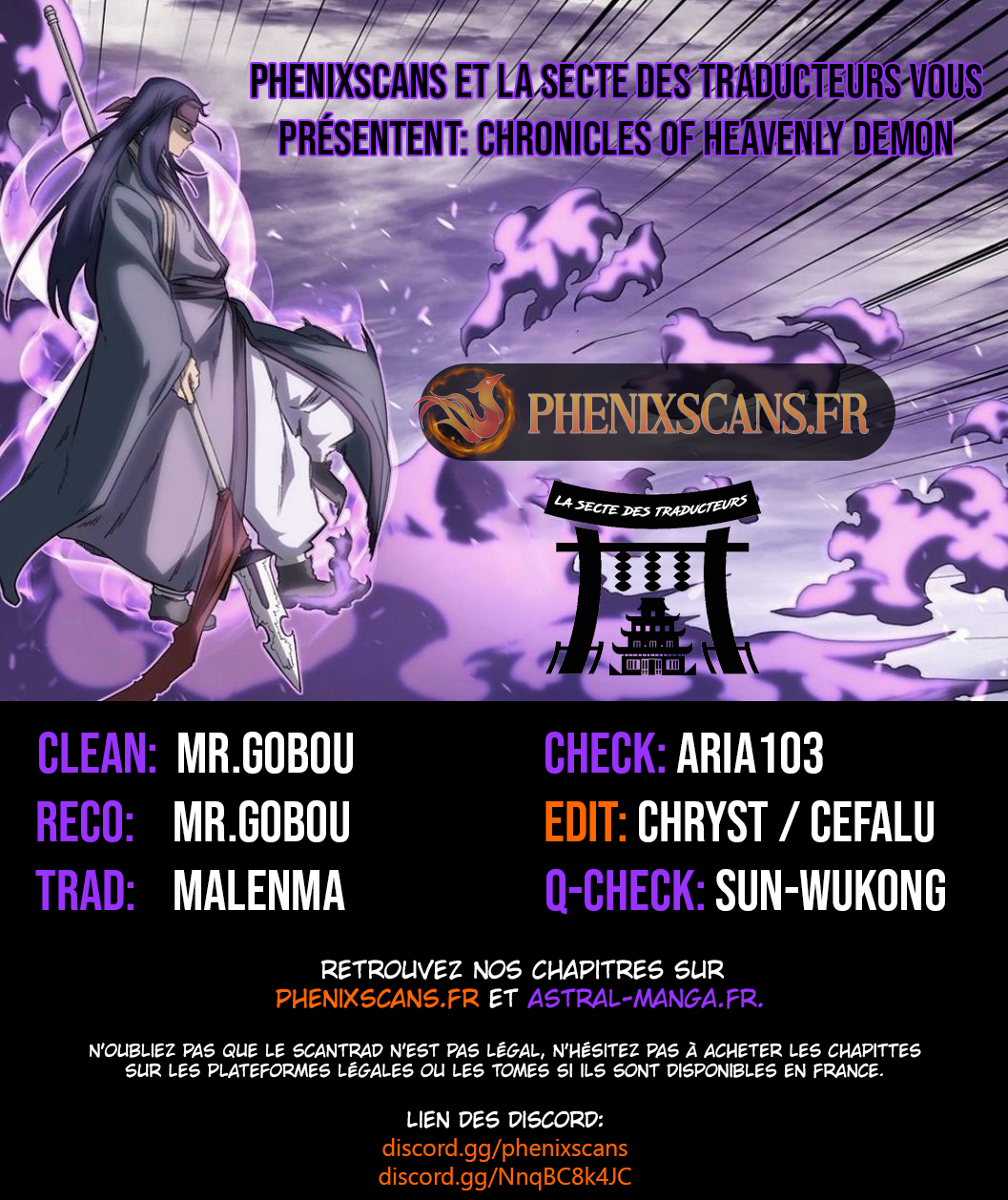 Chronicles of Heavenly Demon Chapitre 165 - Page 1