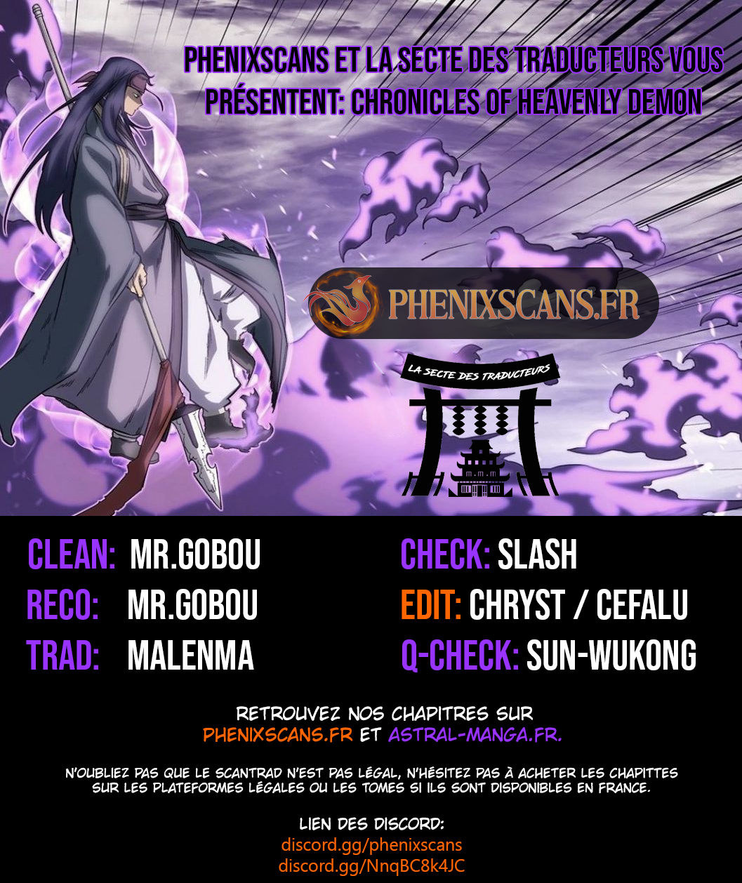 Chronicles of Heavenly Demon Chapitre 172 - Page 1