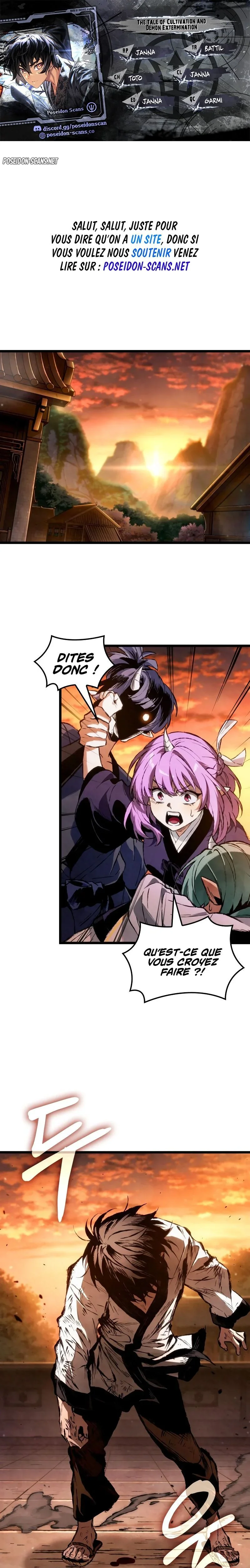 Chronicles of the Demon-Slaying Cultivator Chapitre 3 - Page 1