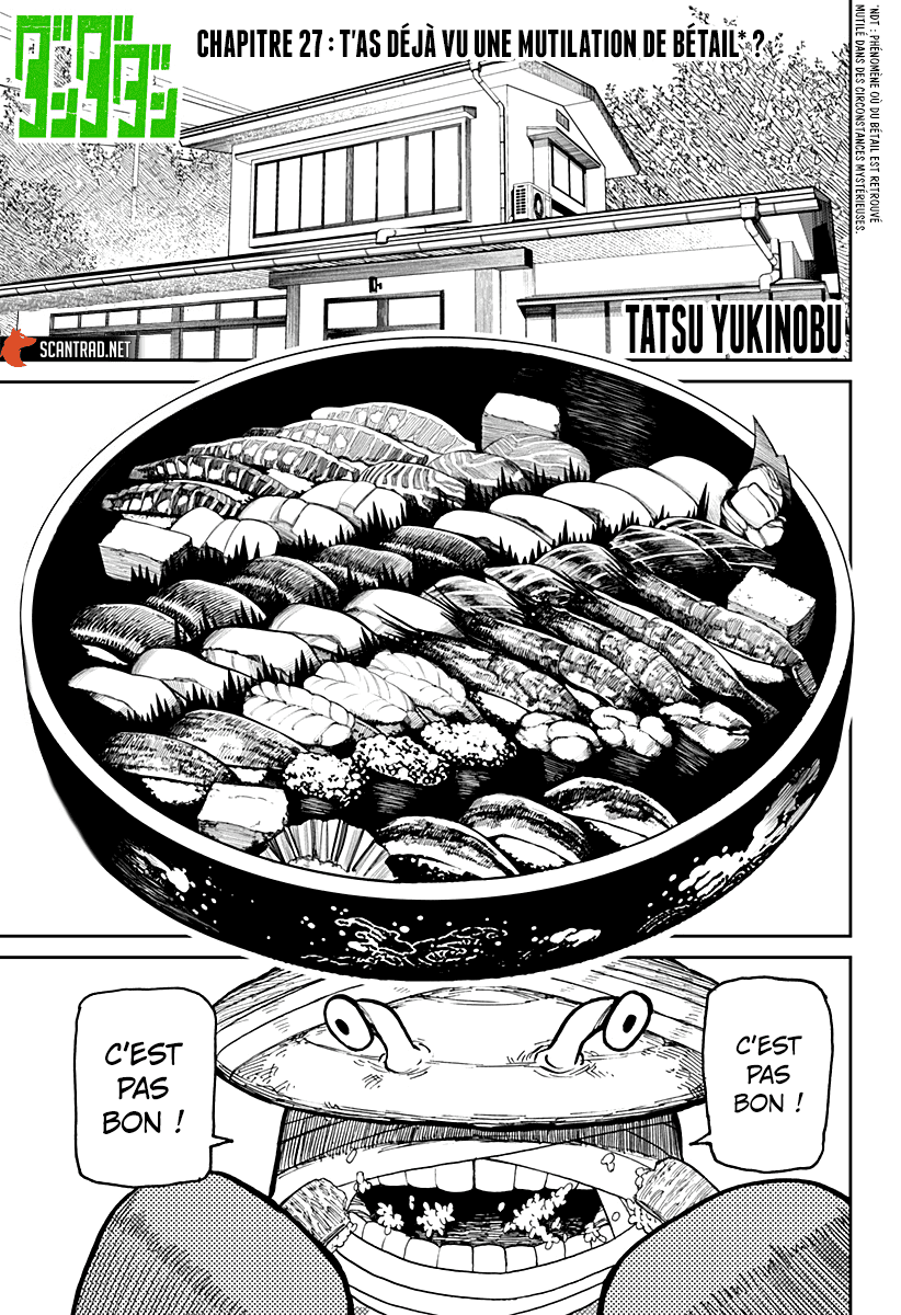 Dandadan Chapitre 27 - Page 1
