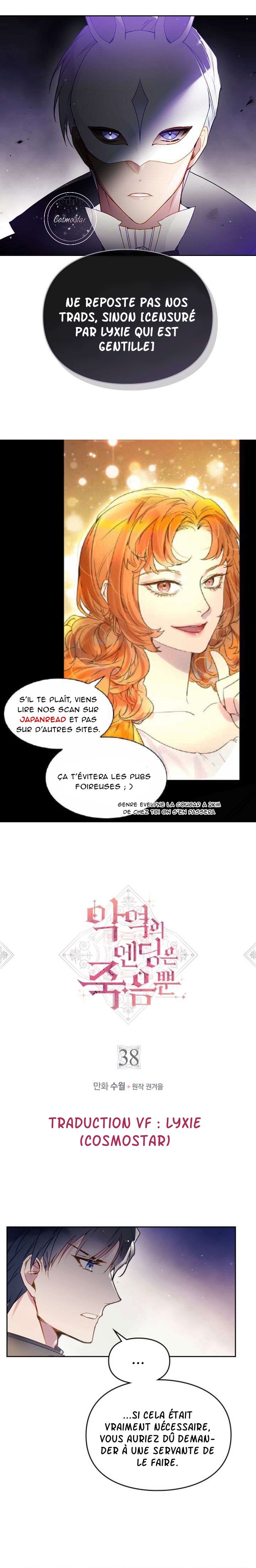 Death Is the Only Ending for the Villainess Chapitre 38 - Page 1