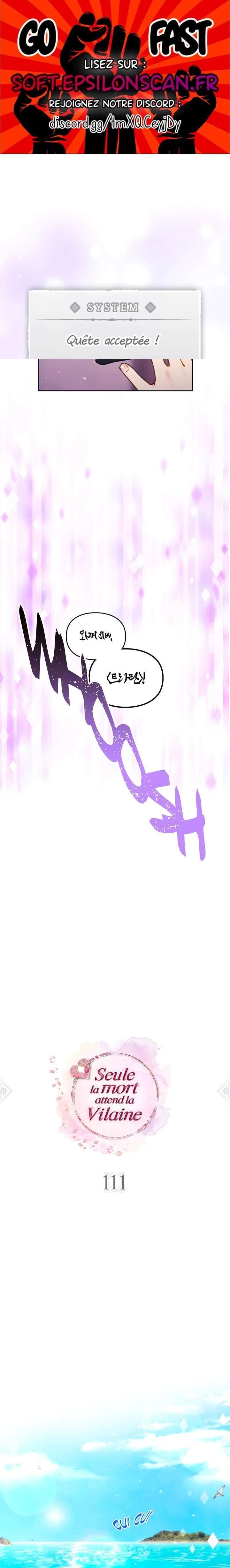 Death Is the Only Ending for the Villainess Chapitre 111 - Page 1