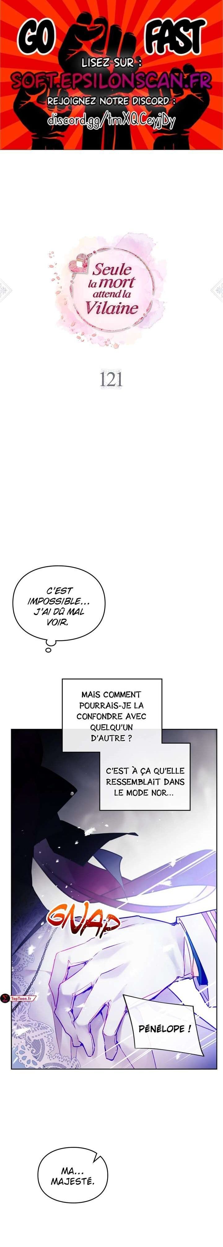 Death Is the Only Ending for the Villainess Chapitre 121 - Page 1