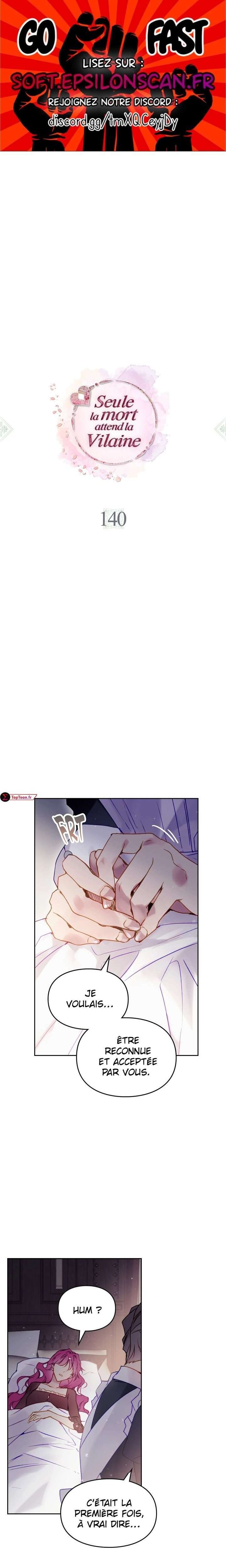 Death Is the Only Ending for the Villainess Chapitre 140 - Page 1