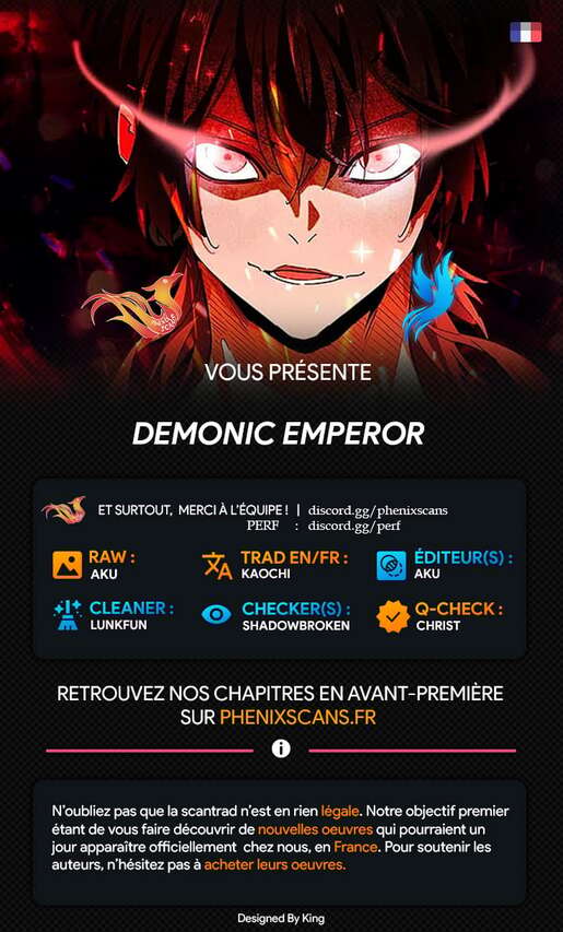 Demonic emperor Chapitre 405 - Page 1