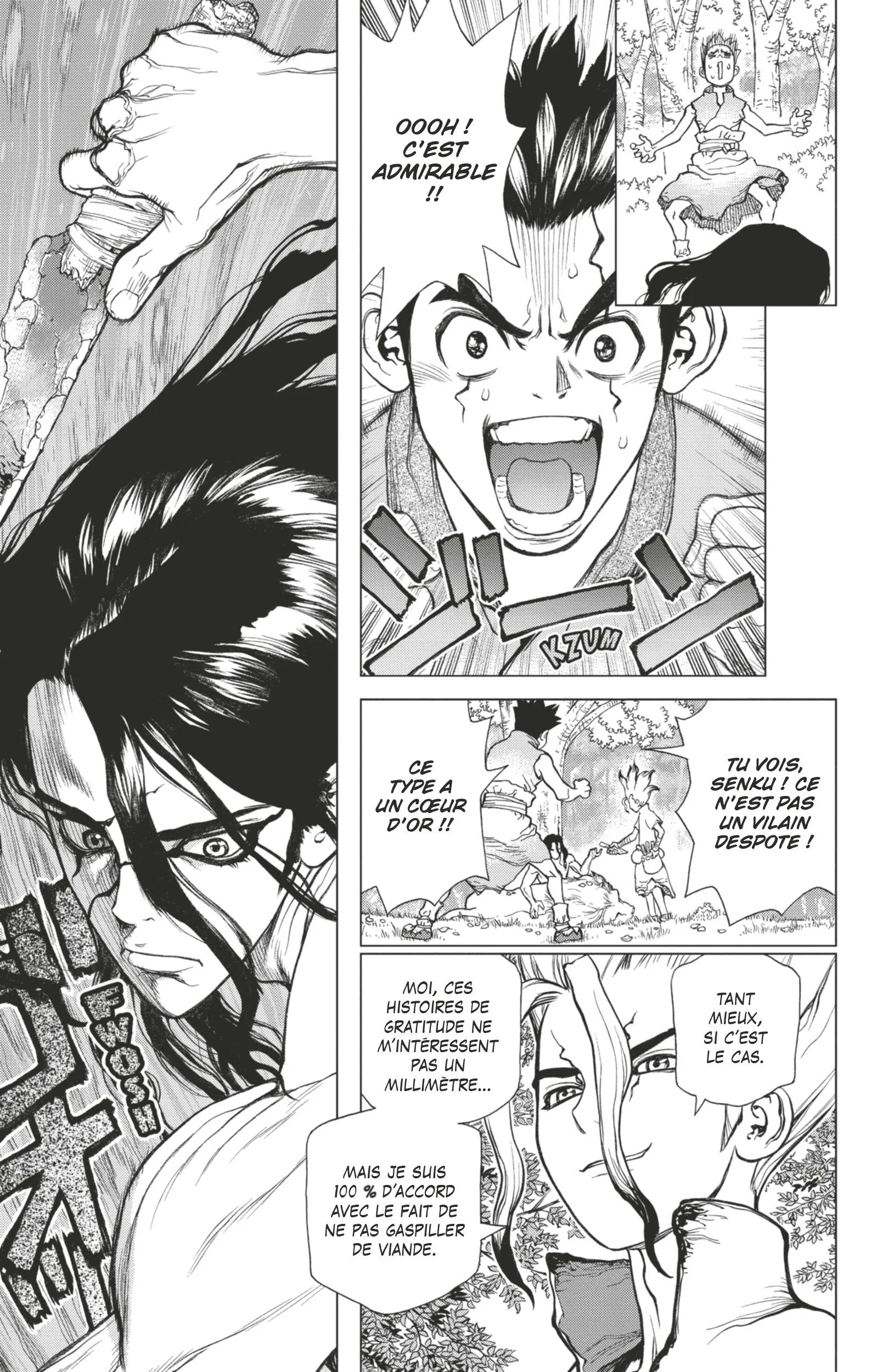 Dr. STONE Chapitre 1 - Page 110
