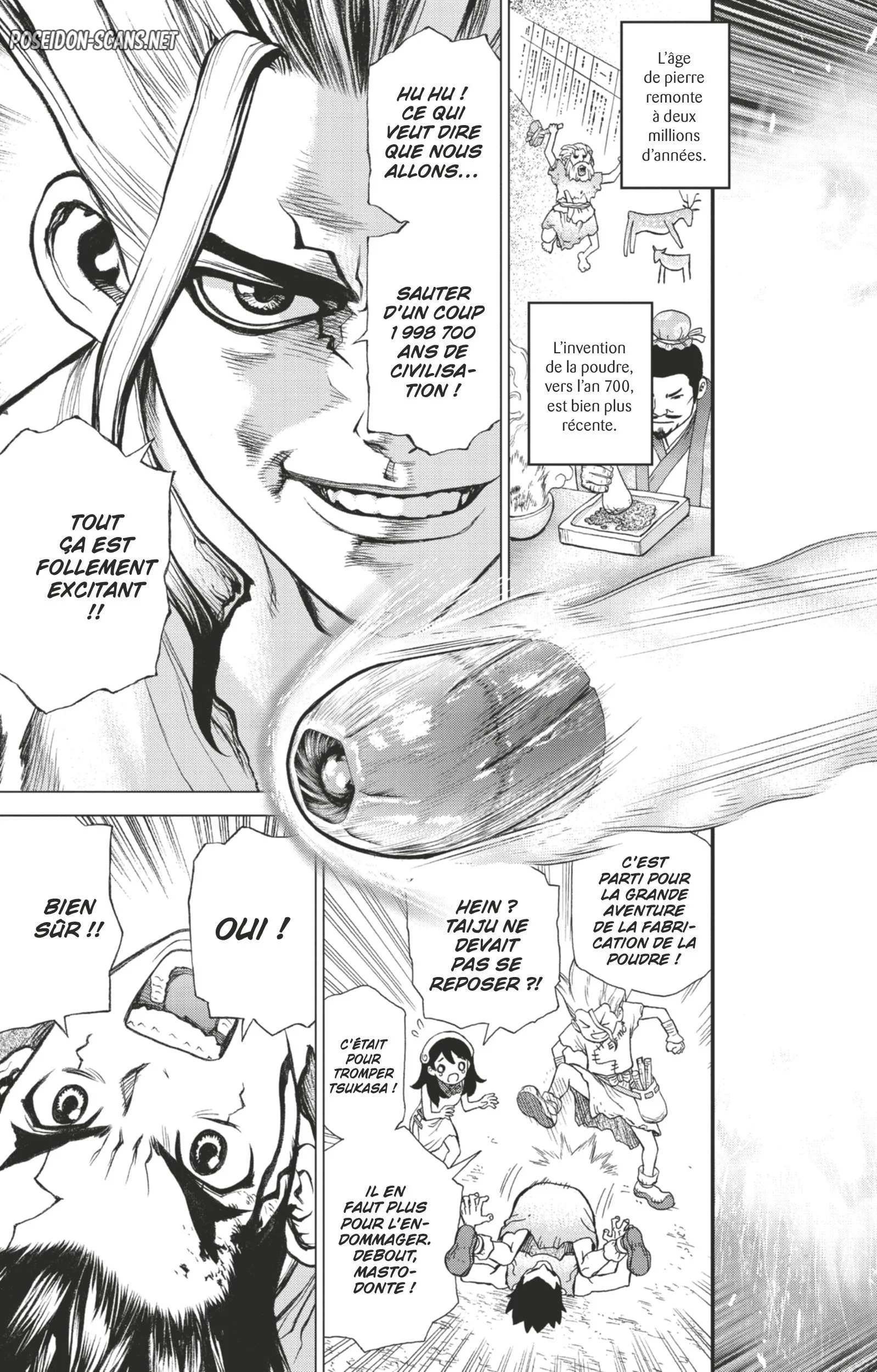 Dr. STONE Chapitre 1 - Page 166