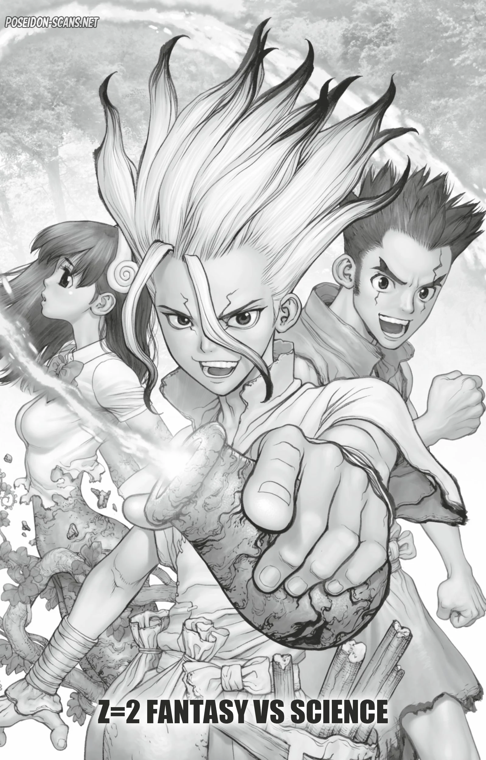 Dr. STONE Chapitre 1 - Page 58