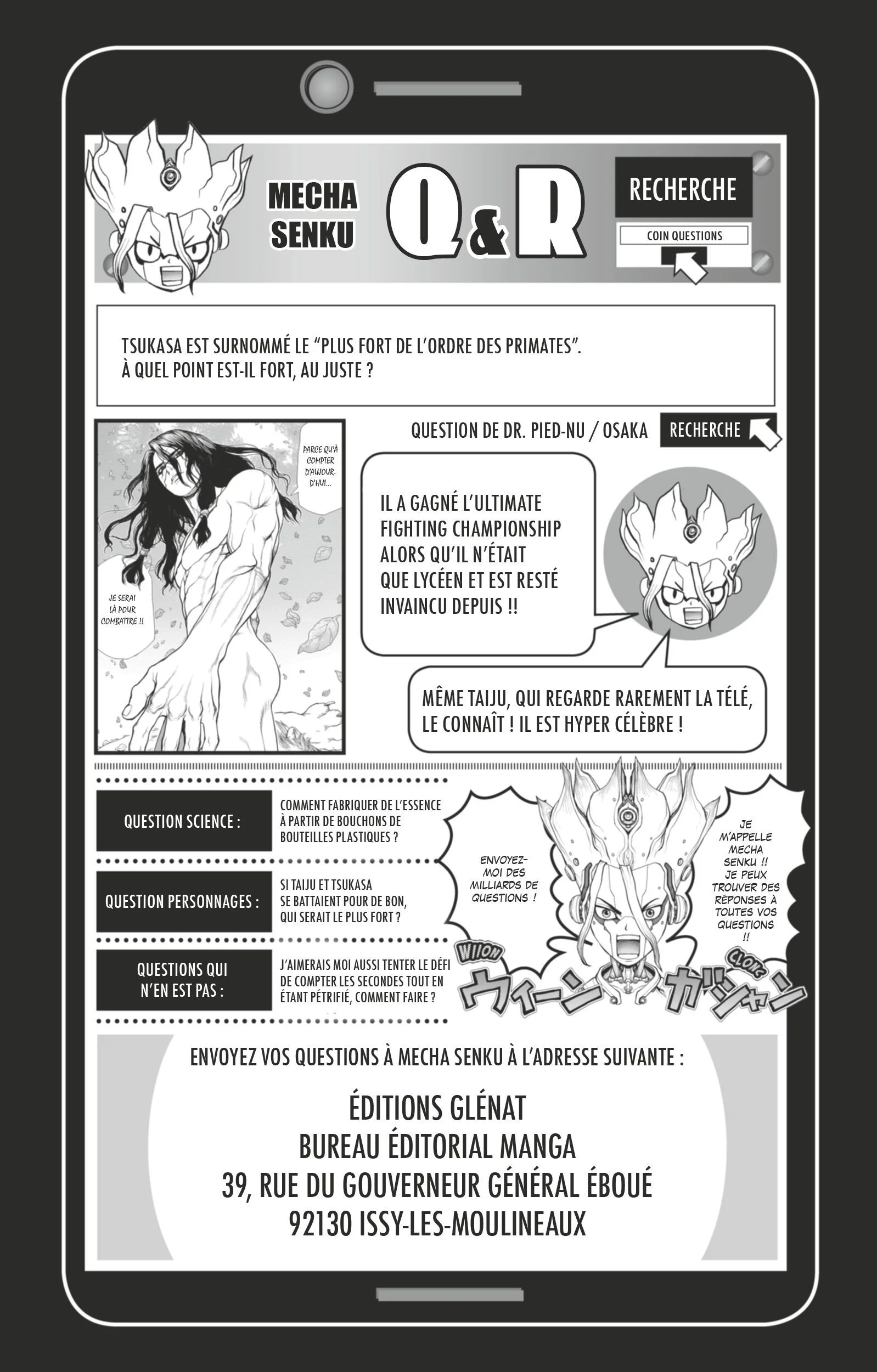 Dr. STONE Chapitre 2 - Page 107
