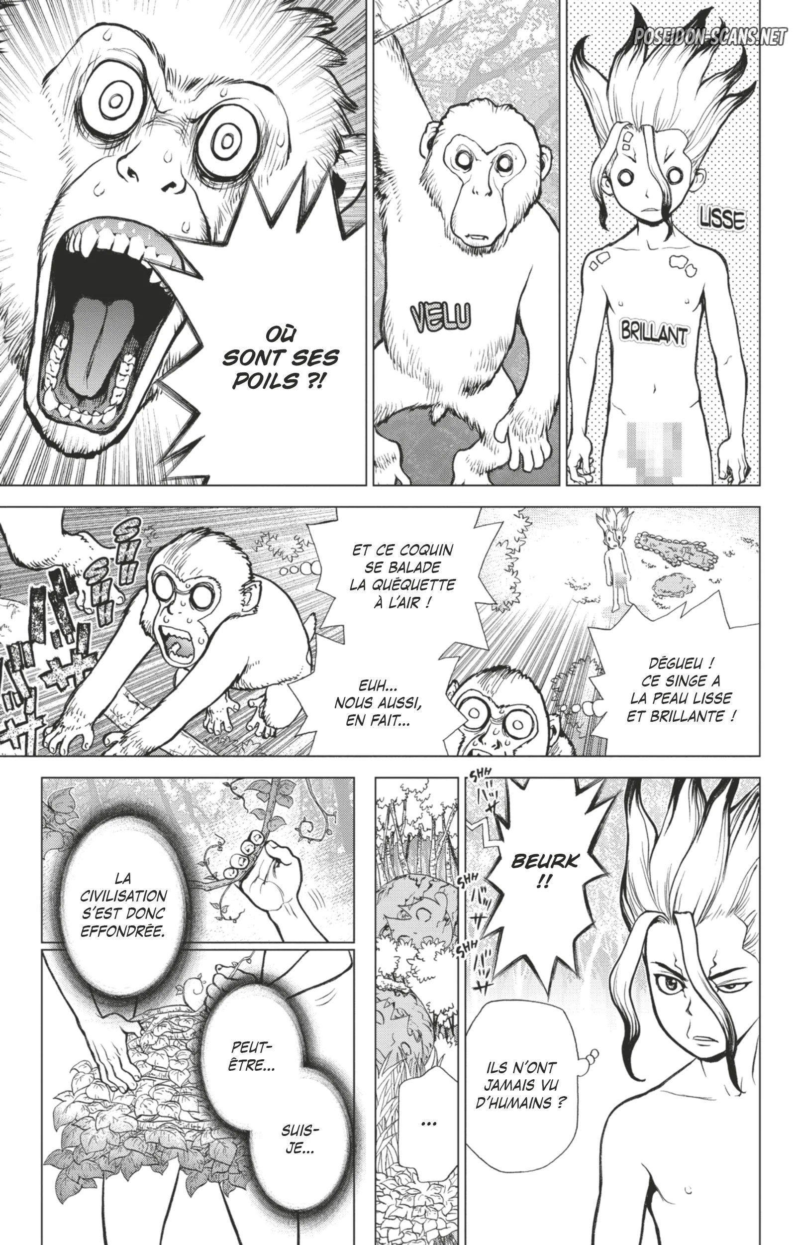 Dr. STONE Chapitre 2 - Page 112