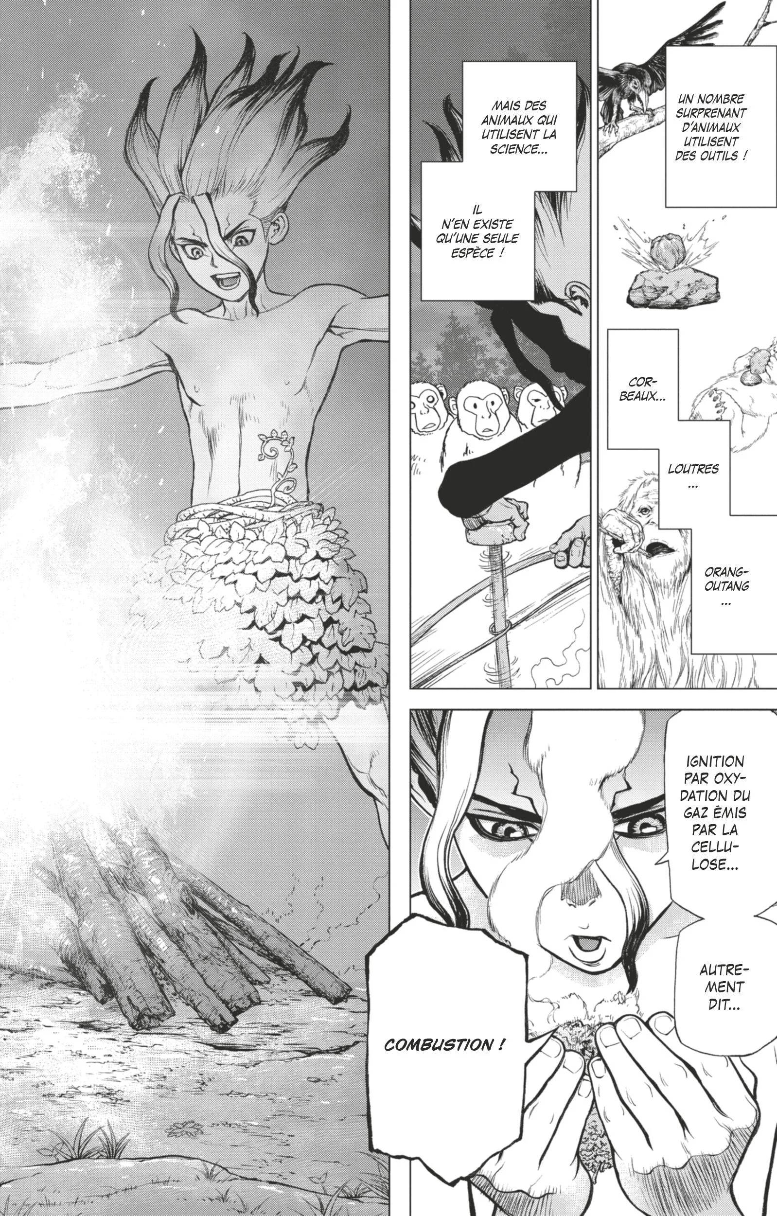 Dr. STONE Chapitre 2 - Page 123