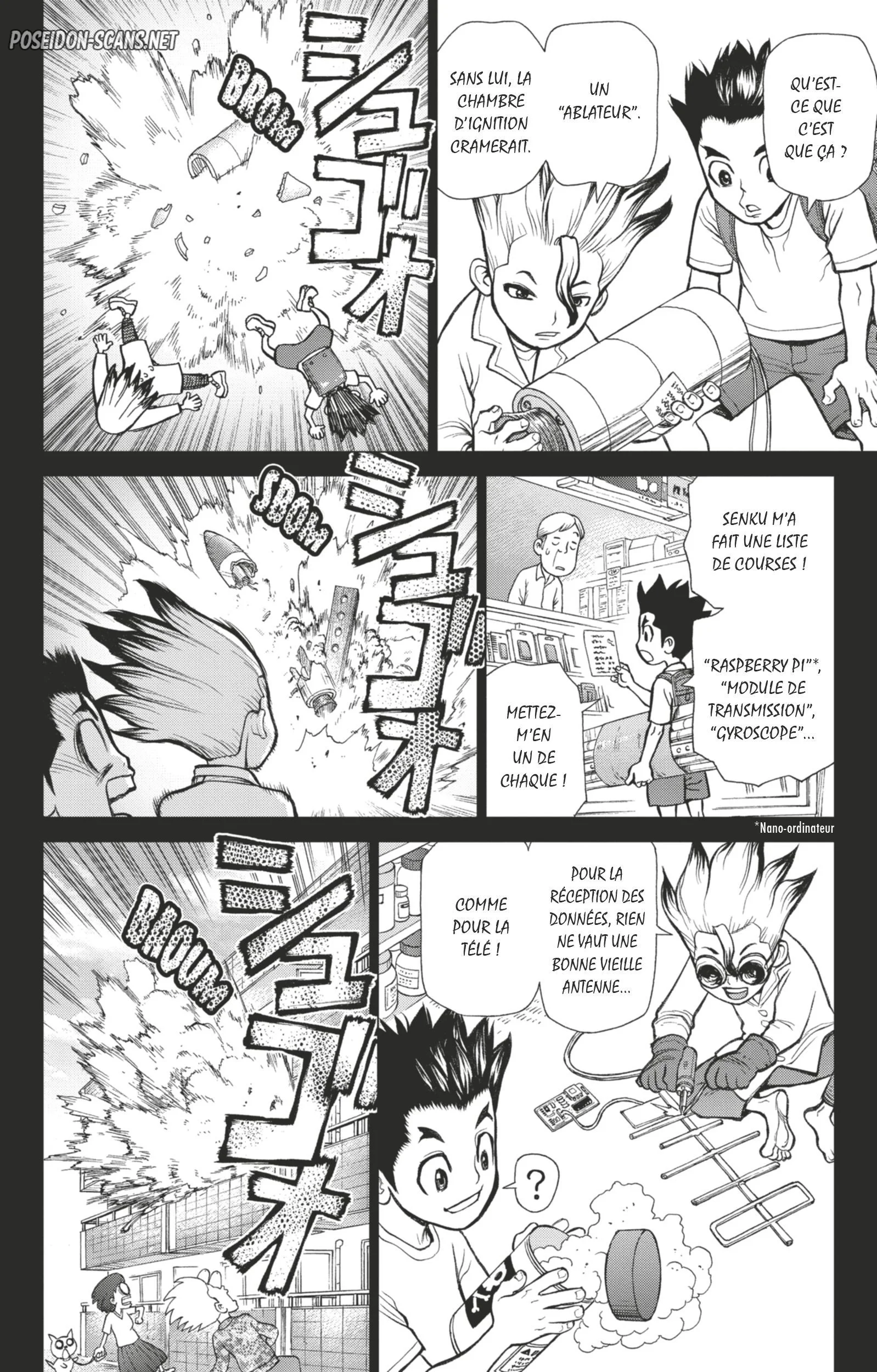 Dr. STONE Chapitre 2 - Page 55