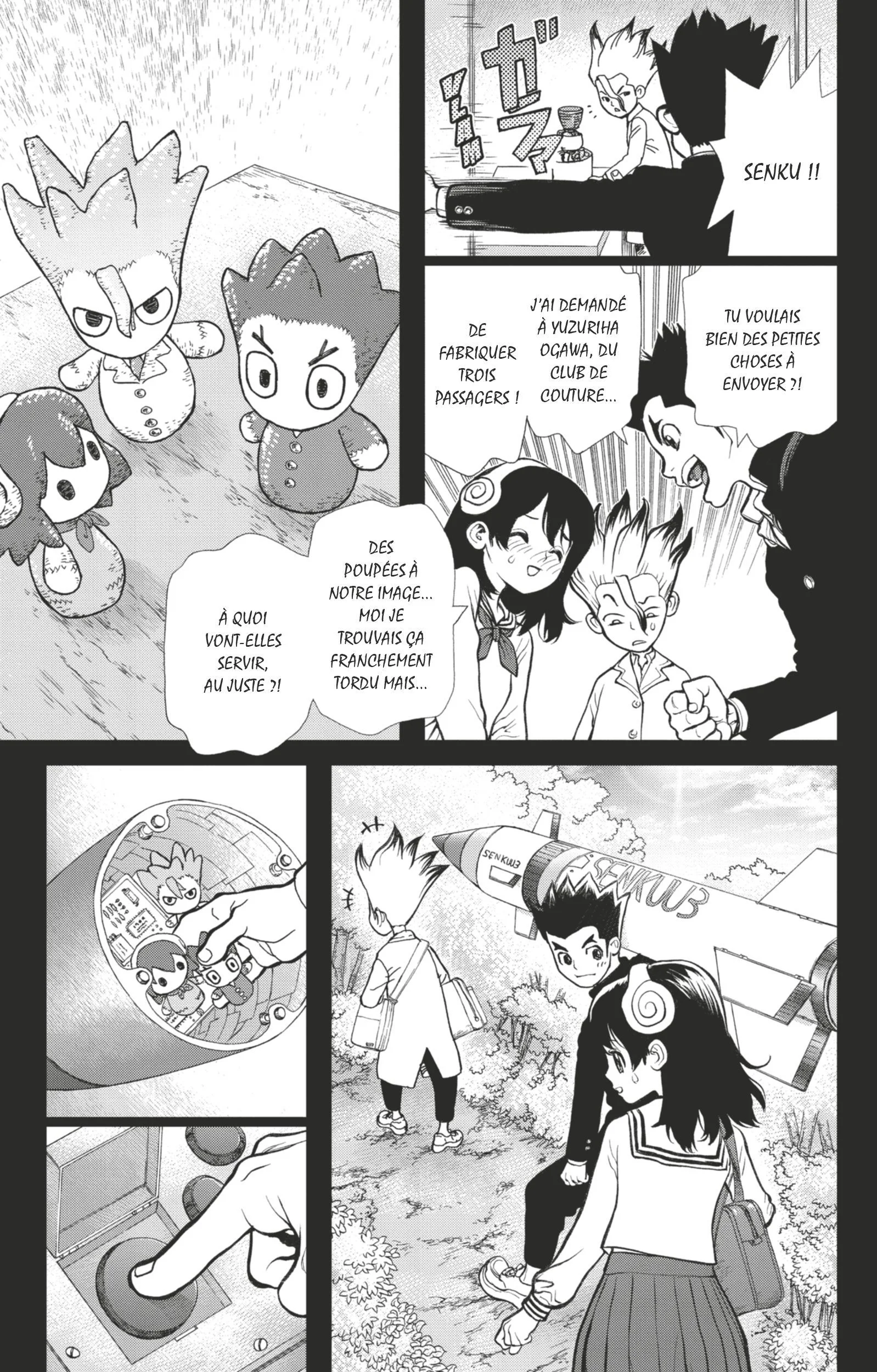 Dr. STONE Chapitre 2 - Page 56